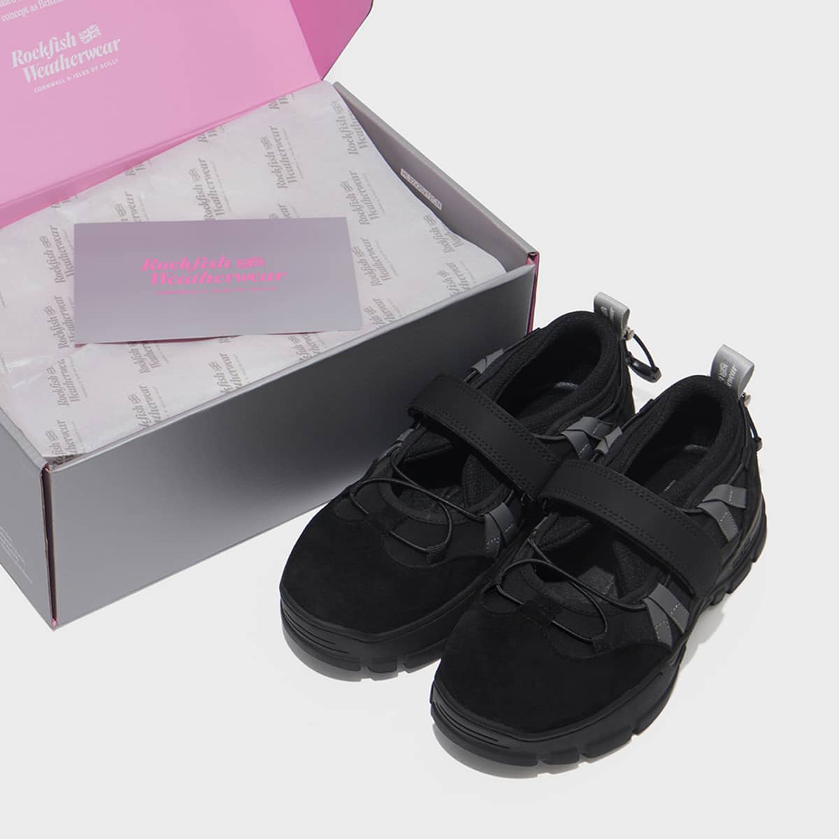 ROCKFISH WEATHERWEAR BRYN VELCRO SNEAKERS_NEOPRENE BLACKの画像
