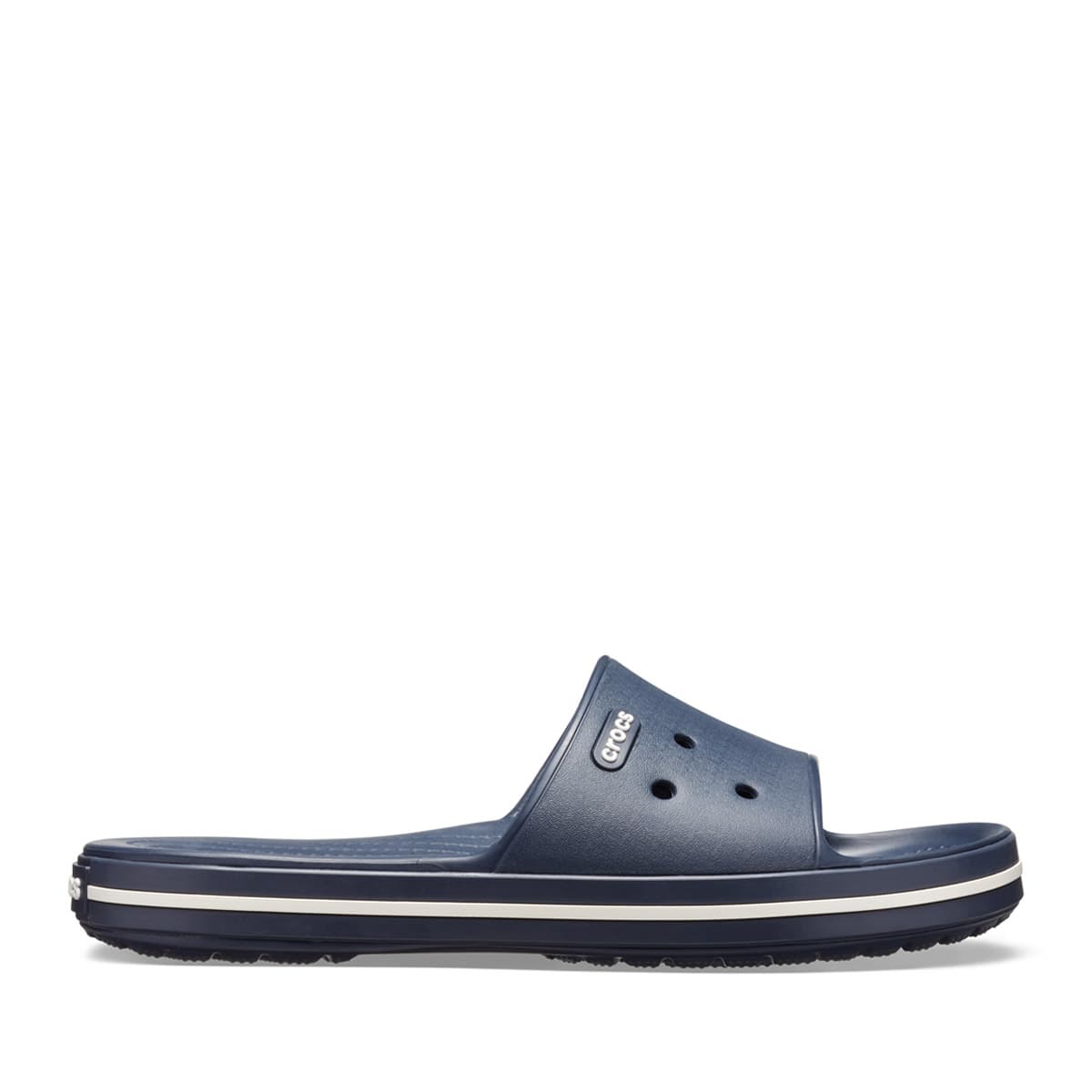 crocs Crocband™ 3.0 slide navy/white の画像