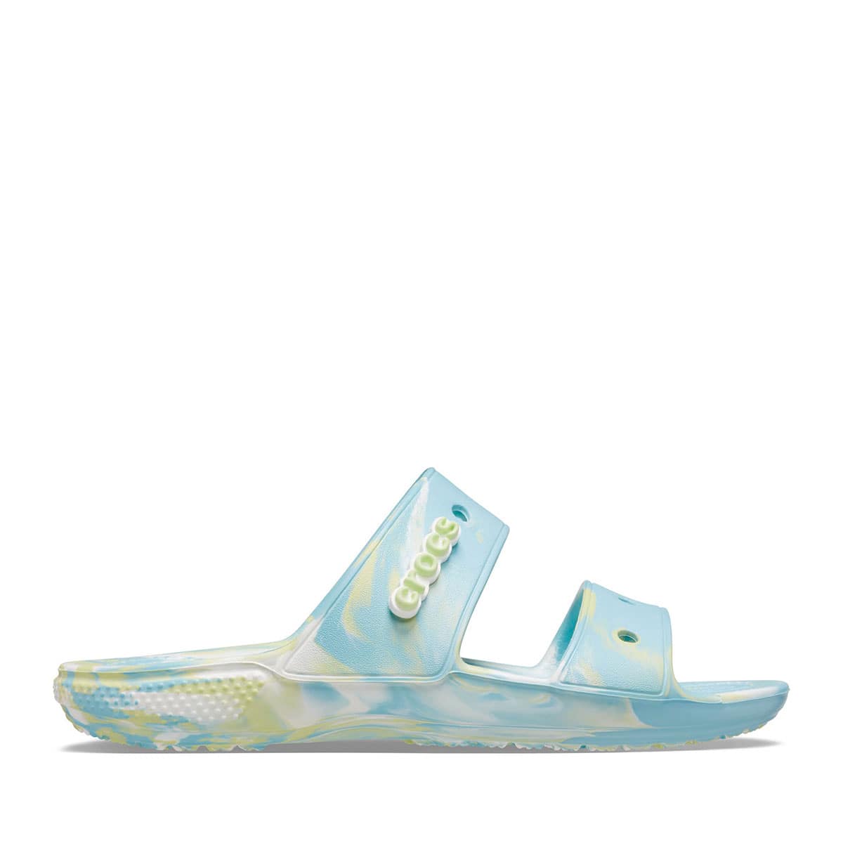 Crocs Classic Crocs Marbled Sandal Pure Water/Multi 22SS-Iの画像