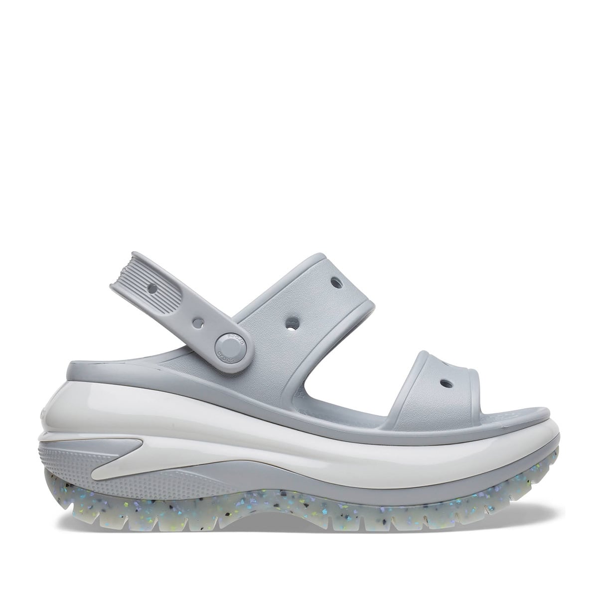 crocs Classic Mega Crush Sandal Light Grey 23SS-I