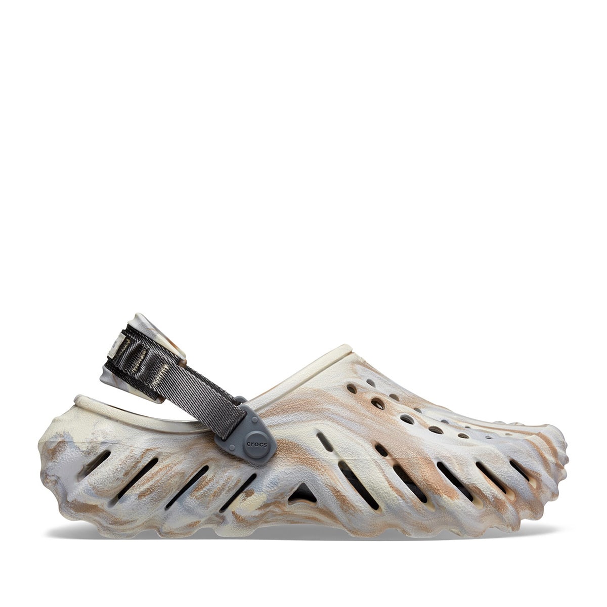 crocs Echo Marbled Clog Bone/Multi 23SS-I（クロックス エコー