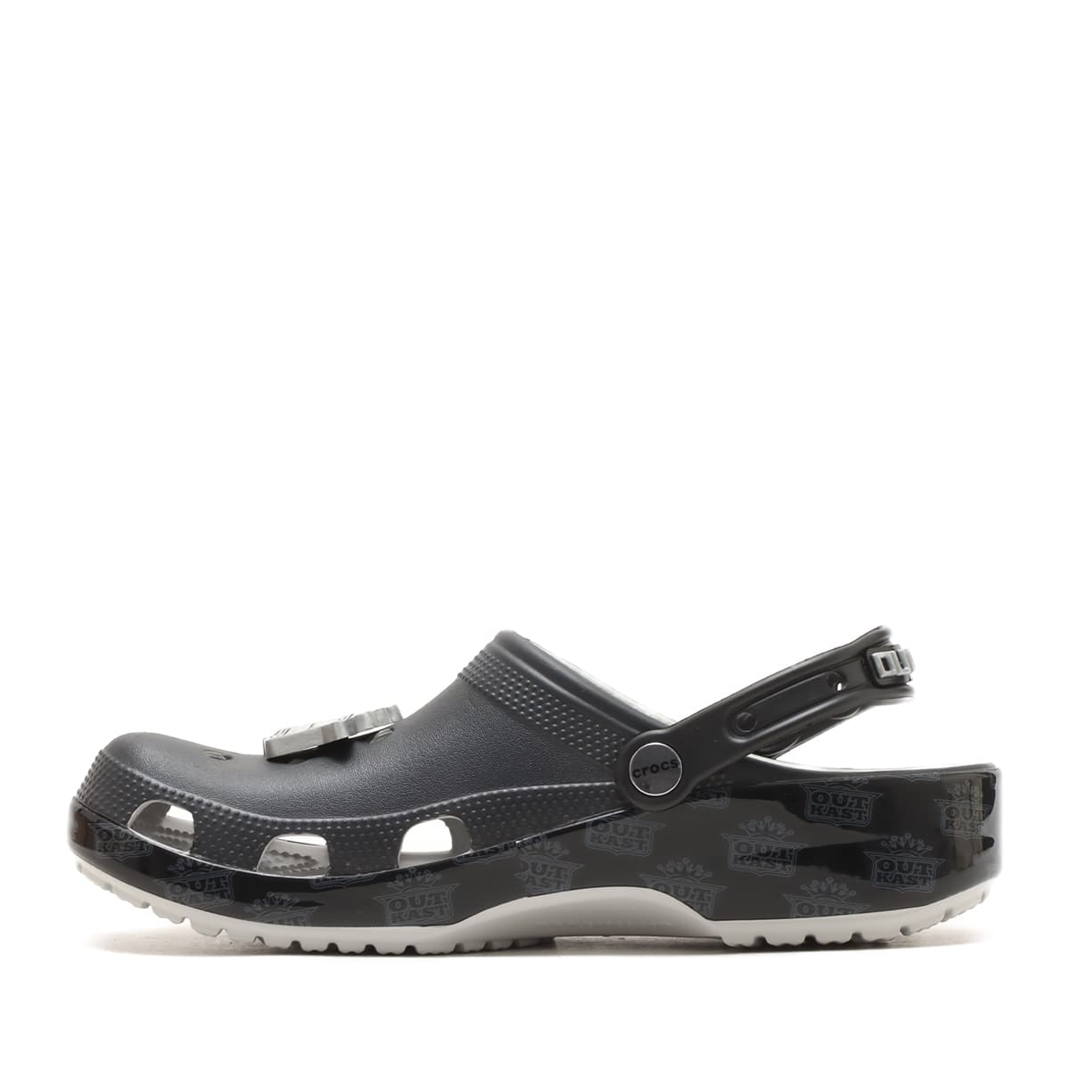 crocs Outkast Classic Clog Black/Silver 23FW-Iの画像