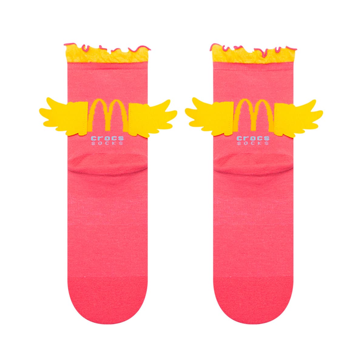 crocs McDonald's Socks Birdie Pink 22FW-Sの画像