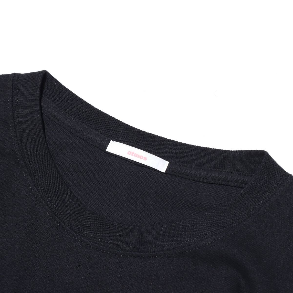 atmos pink YAGI TEE BLACKの画像