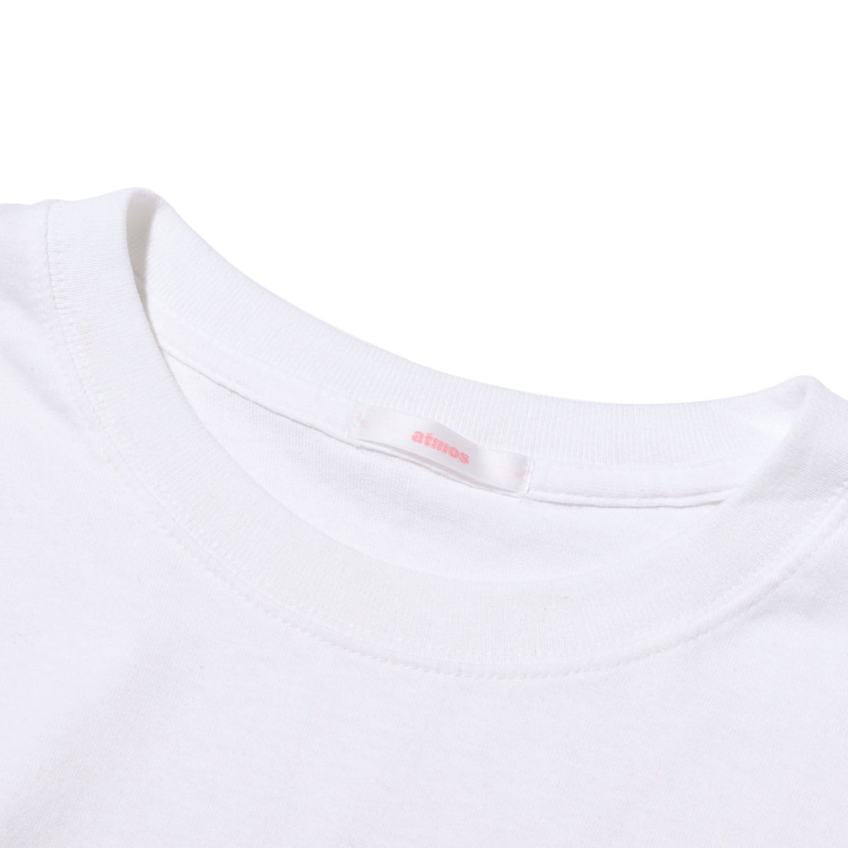 atmos pink YAGI TEE WHITEの画像