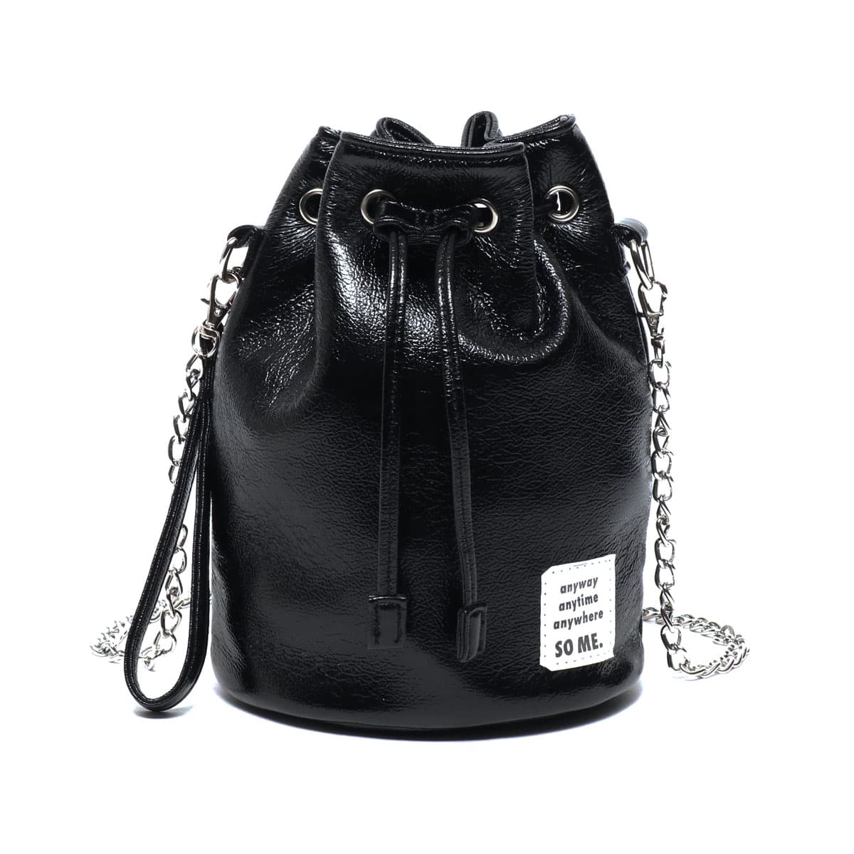 atmos pink YURIMOS SO ME POUCH BLACKの画像
