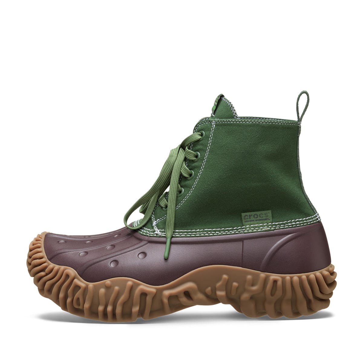crocs salehe bembury x the cypress boot Mallardの画像