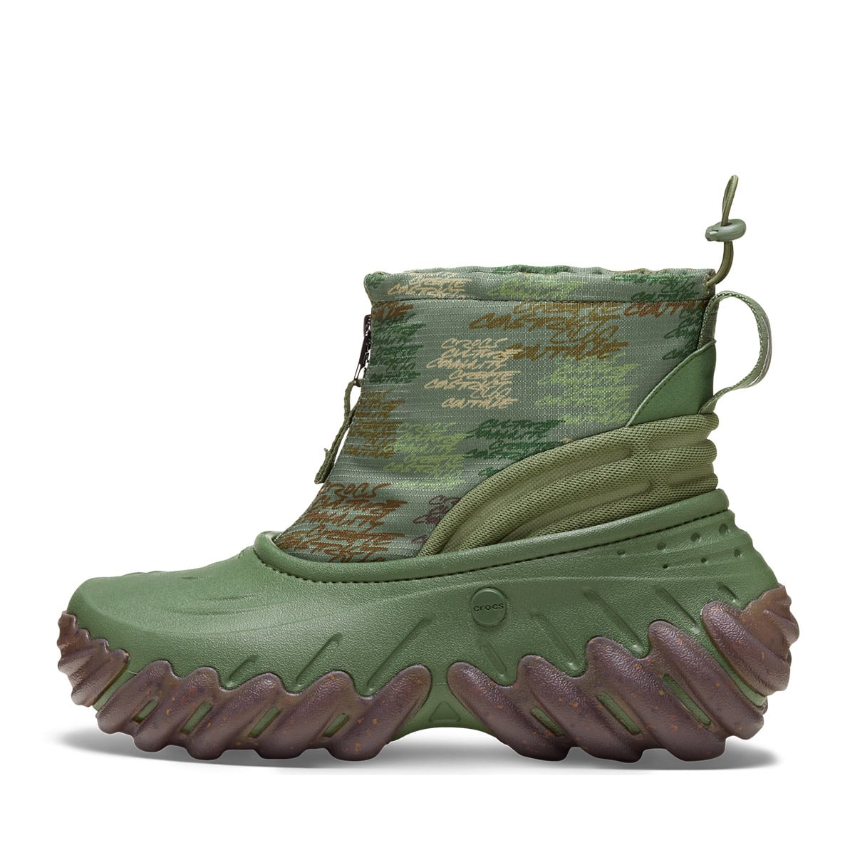 crocs FL X Crocs Echo Boot Army Greenの画像
