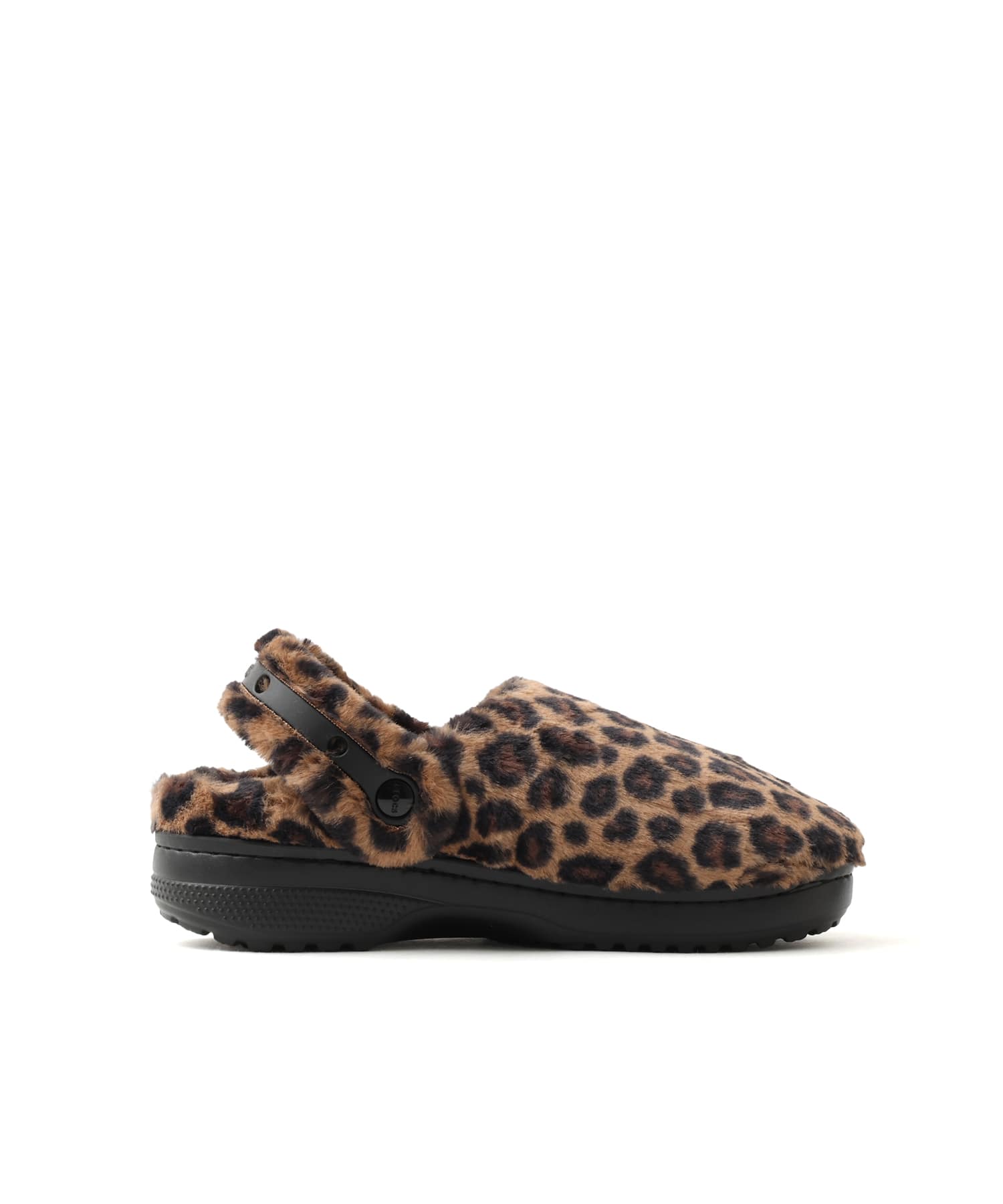 crocs Unfurgettable Animal Cozy Clog Sepia/Leopard の画像