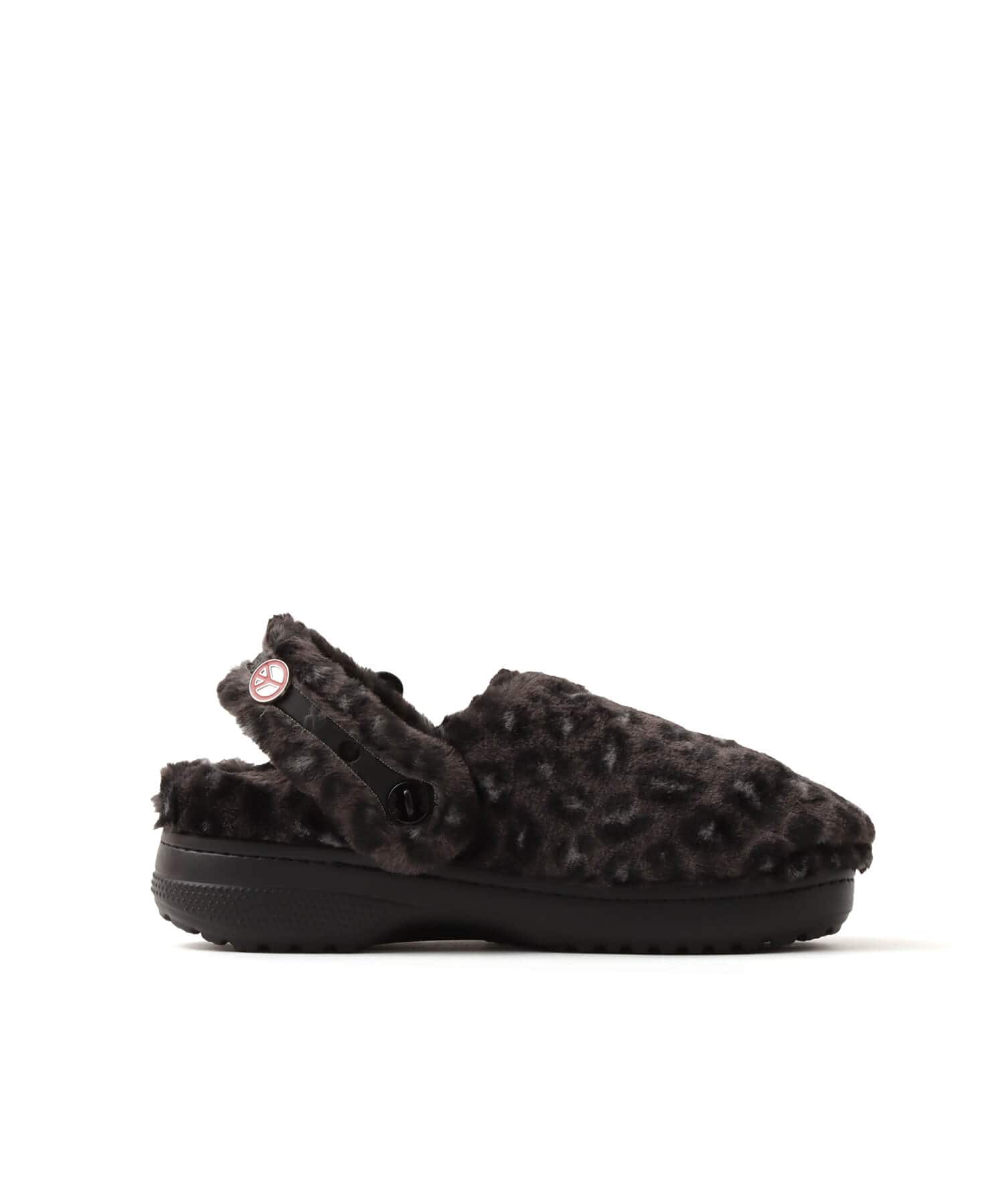 crocs Cl Unfurgettable Leopard Clog Black/Leopardの画像