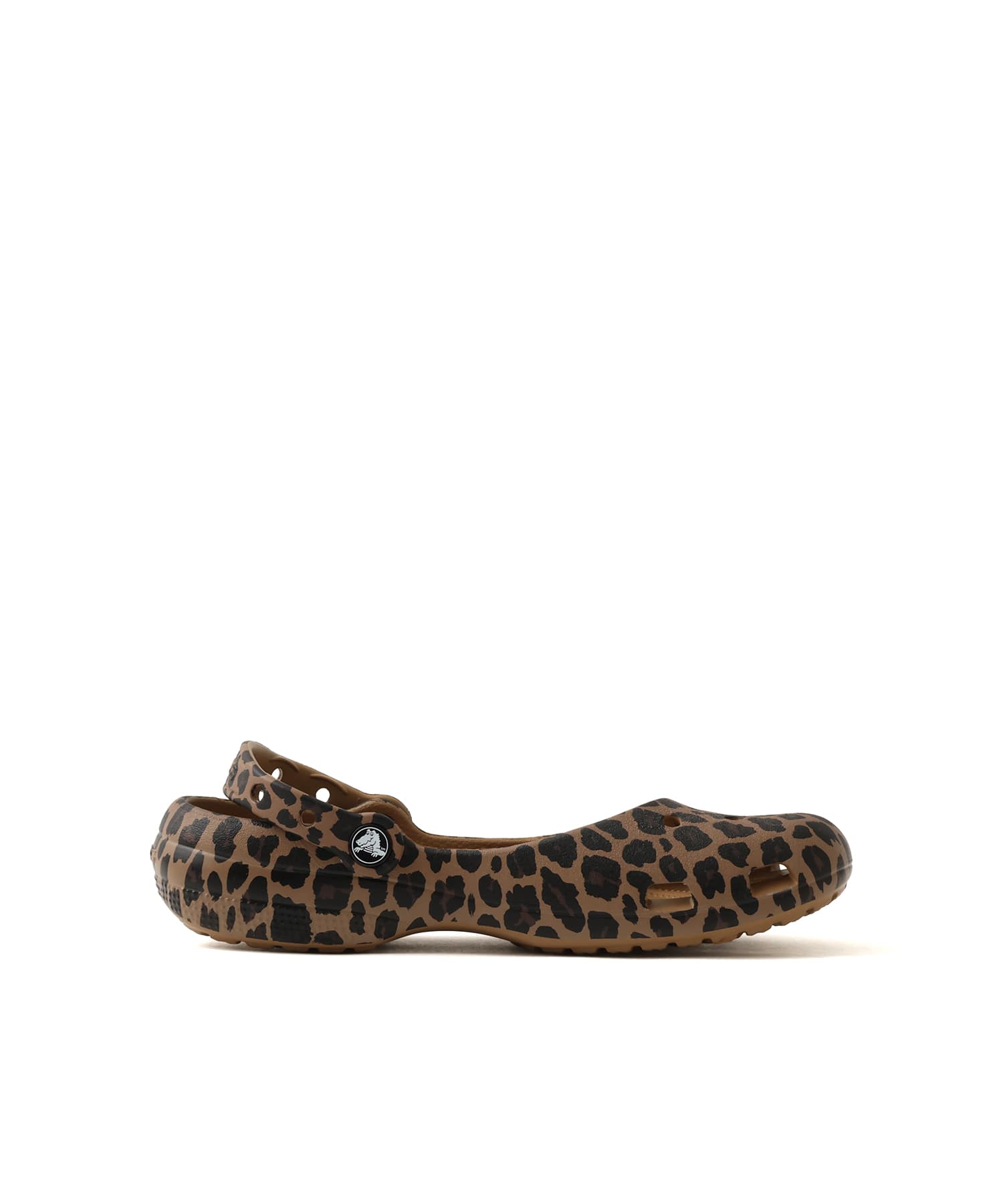 crocs Classic Animal Ballet Sepia/Leopardの画像