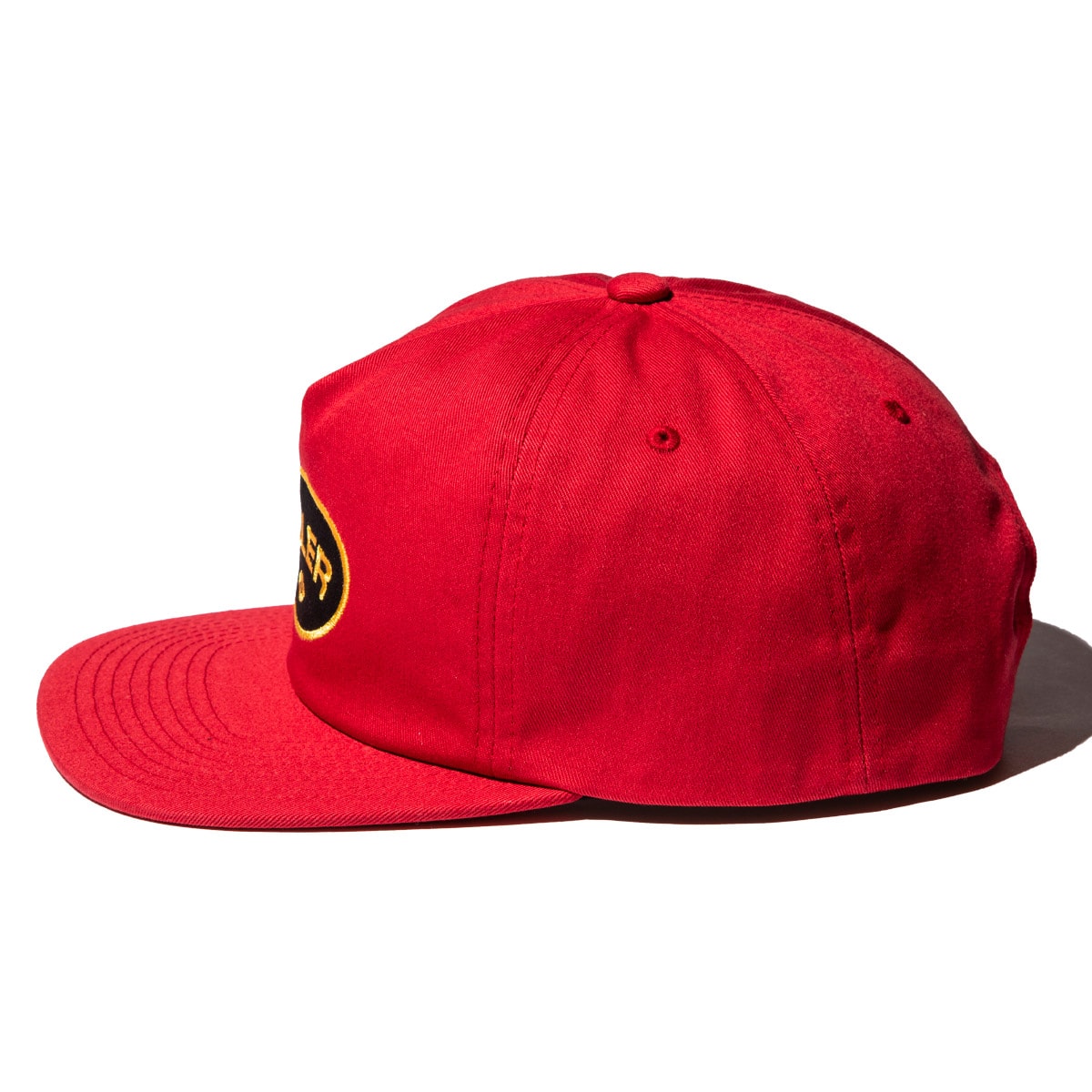 POLER MECHANIC PATCH HAT RED 21SU-Iの画像