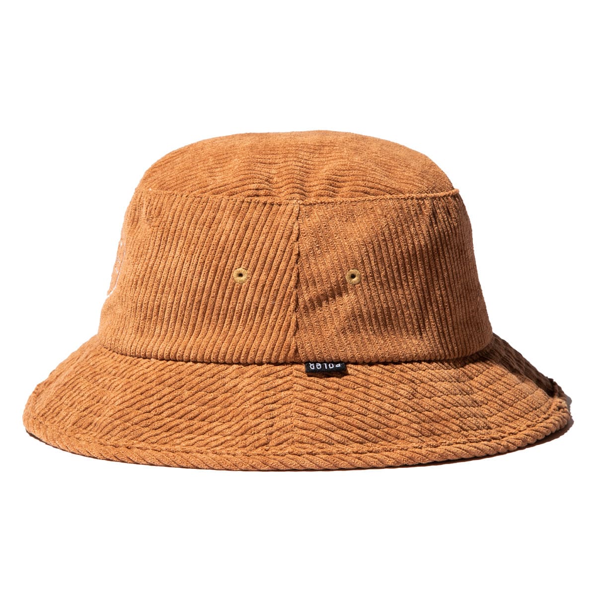 POLER VIBES BRAND BUCKET HAT BROWN 21SU-Iの画像