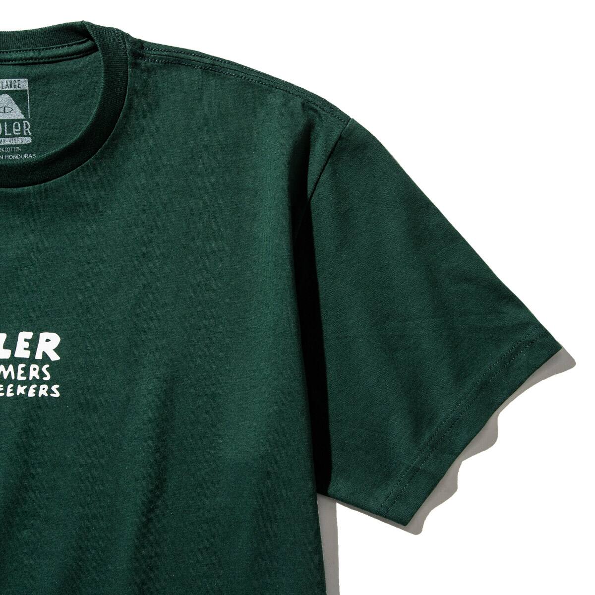POLER OUT MI SWAMP TEE FOREST GREEN 21SU-Iの画像
