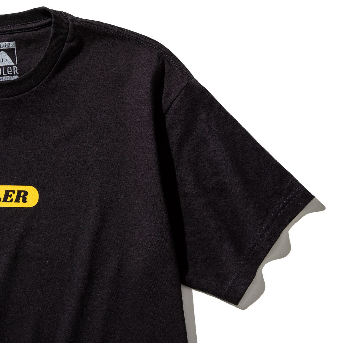 POLER AIRLINES TEE BLACK 21SU-Iの画像