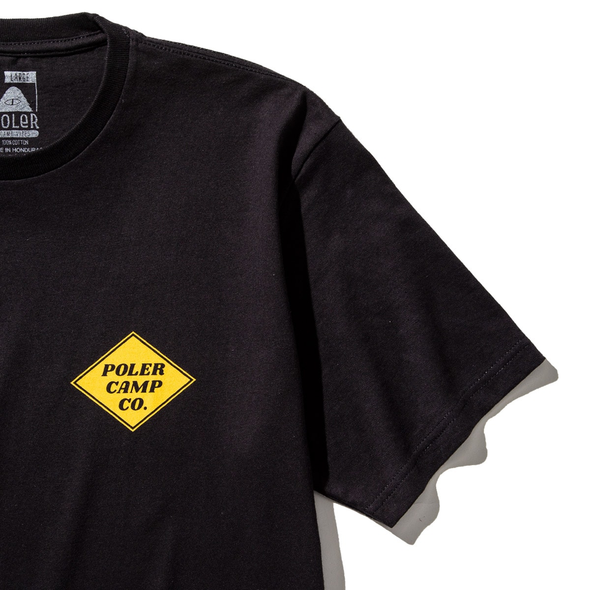 POLER HAPPY CAMPER TEE BLACK 21SU-Iの画像