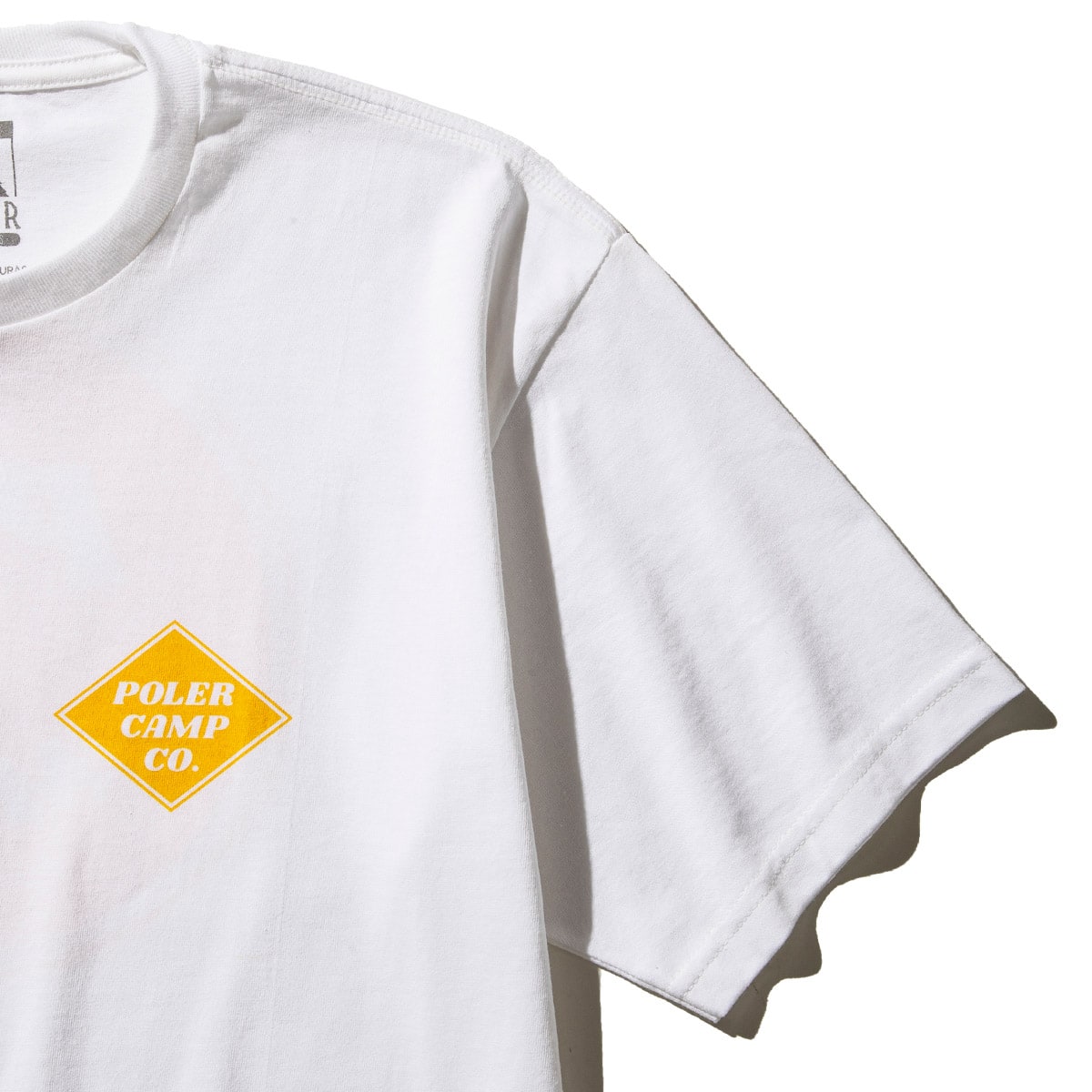 POLER HAPPY CAMPER TEE WHITE 21SU-Iの画像