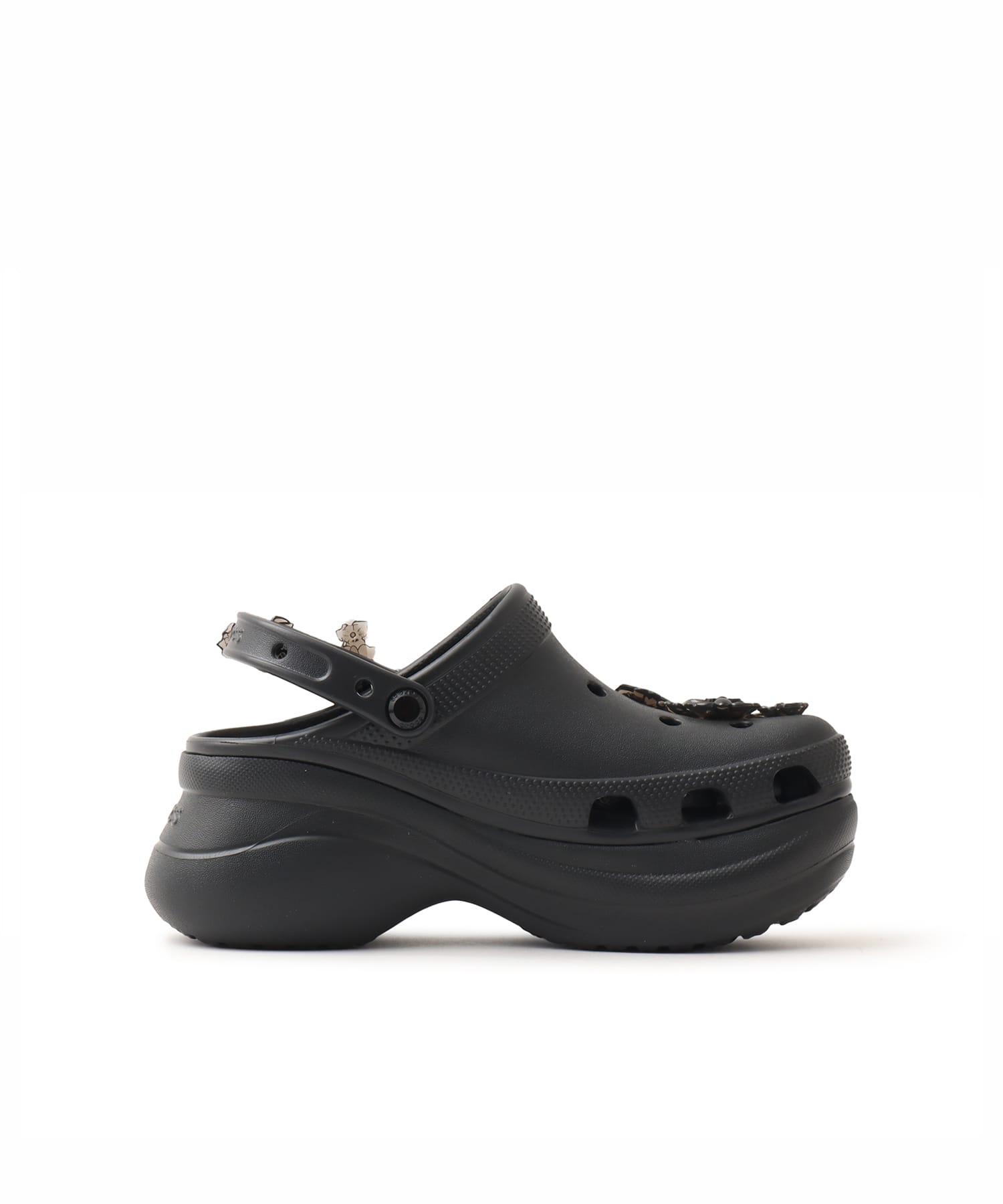 crocs Bae Translucent Floral Clog Blackの画像