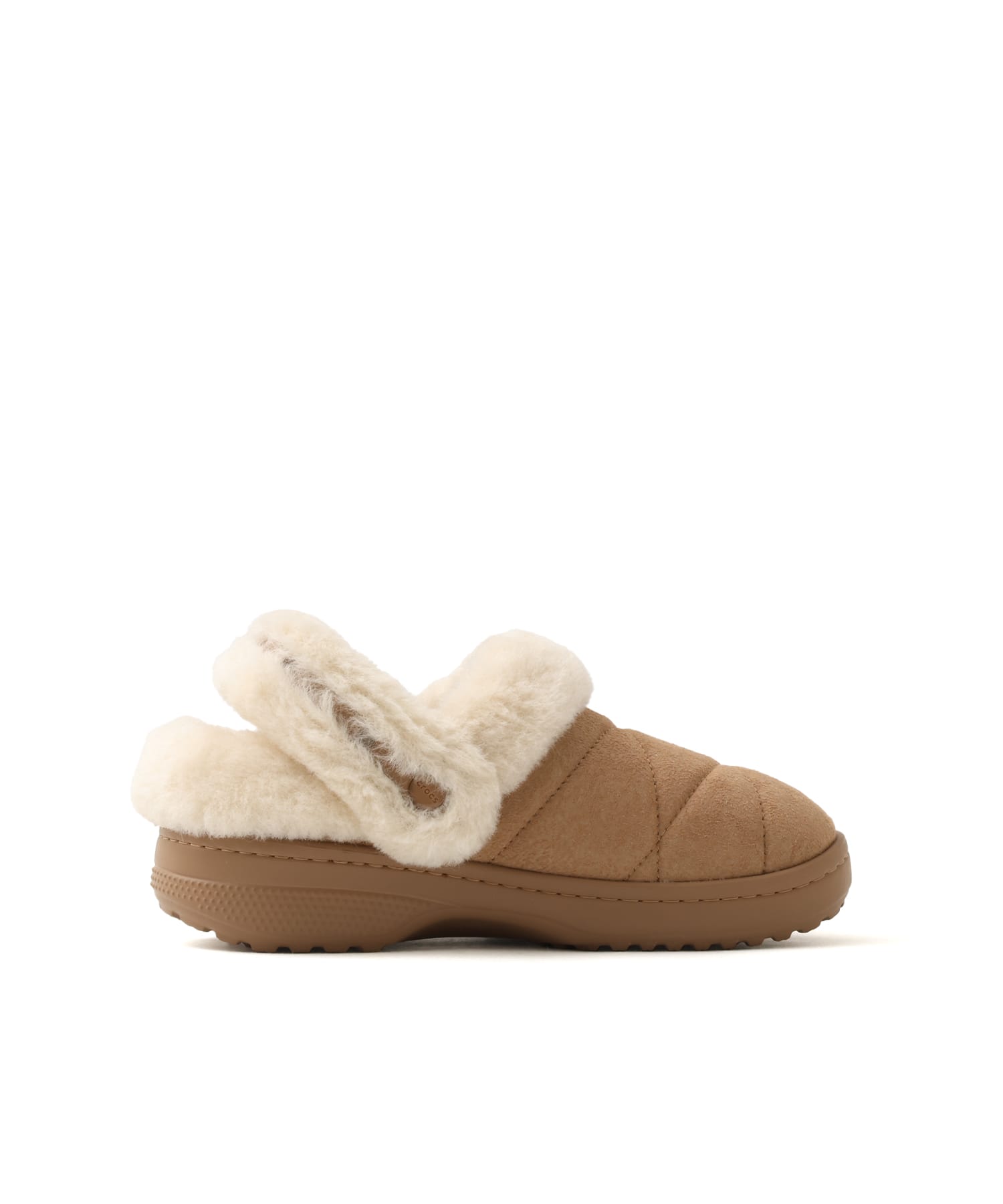 crocs Unfurgettable Quilted Clog Sepiaの画像