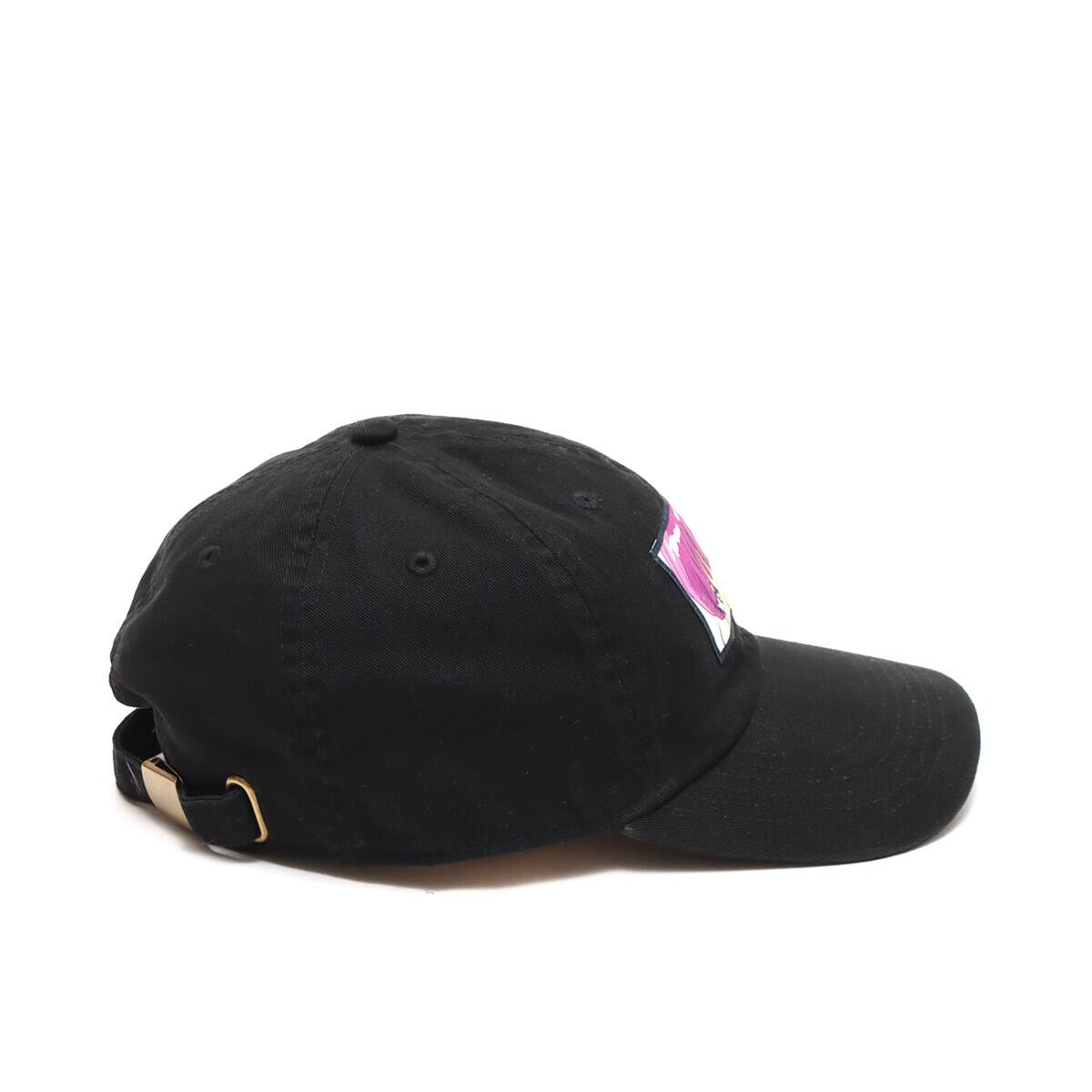 atmos pink 降幡愛 × atmospink グラフィックCAP BLACKの画像