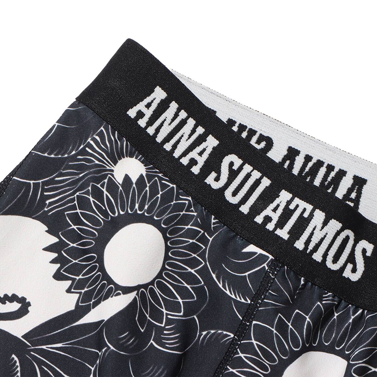 ANNA SUI x ATMOS ボクサーパンツ BLACK ×WHITE 21HO-I