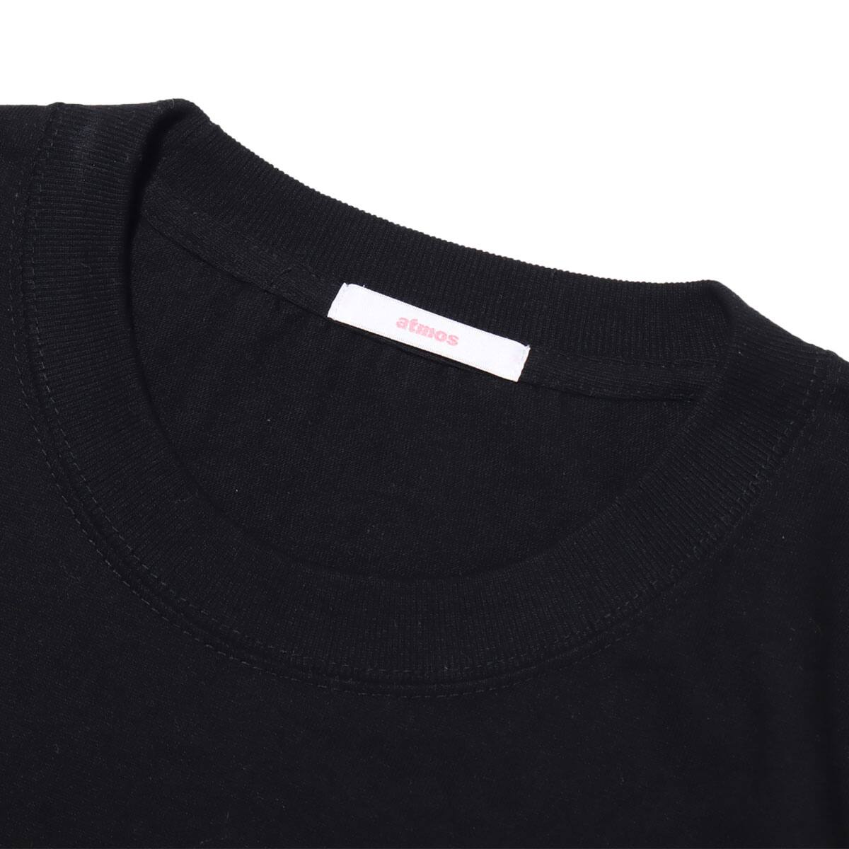 K × atmos pink コラボT BLACKの画像