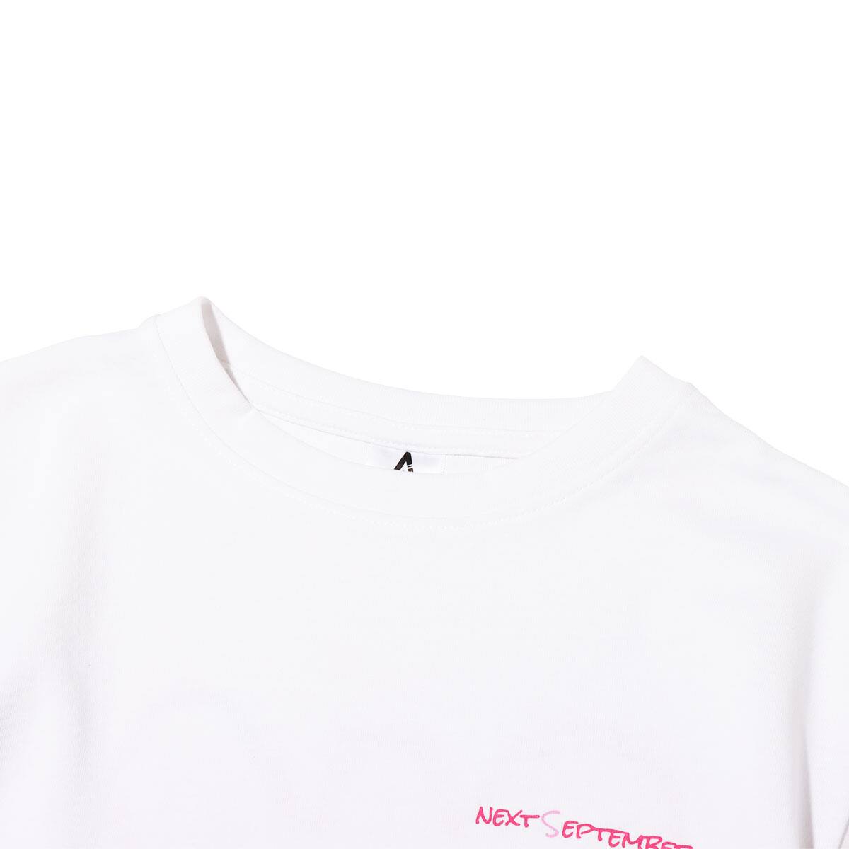 菅沼ゆり × atmos pink サスティナT WHITEの画像