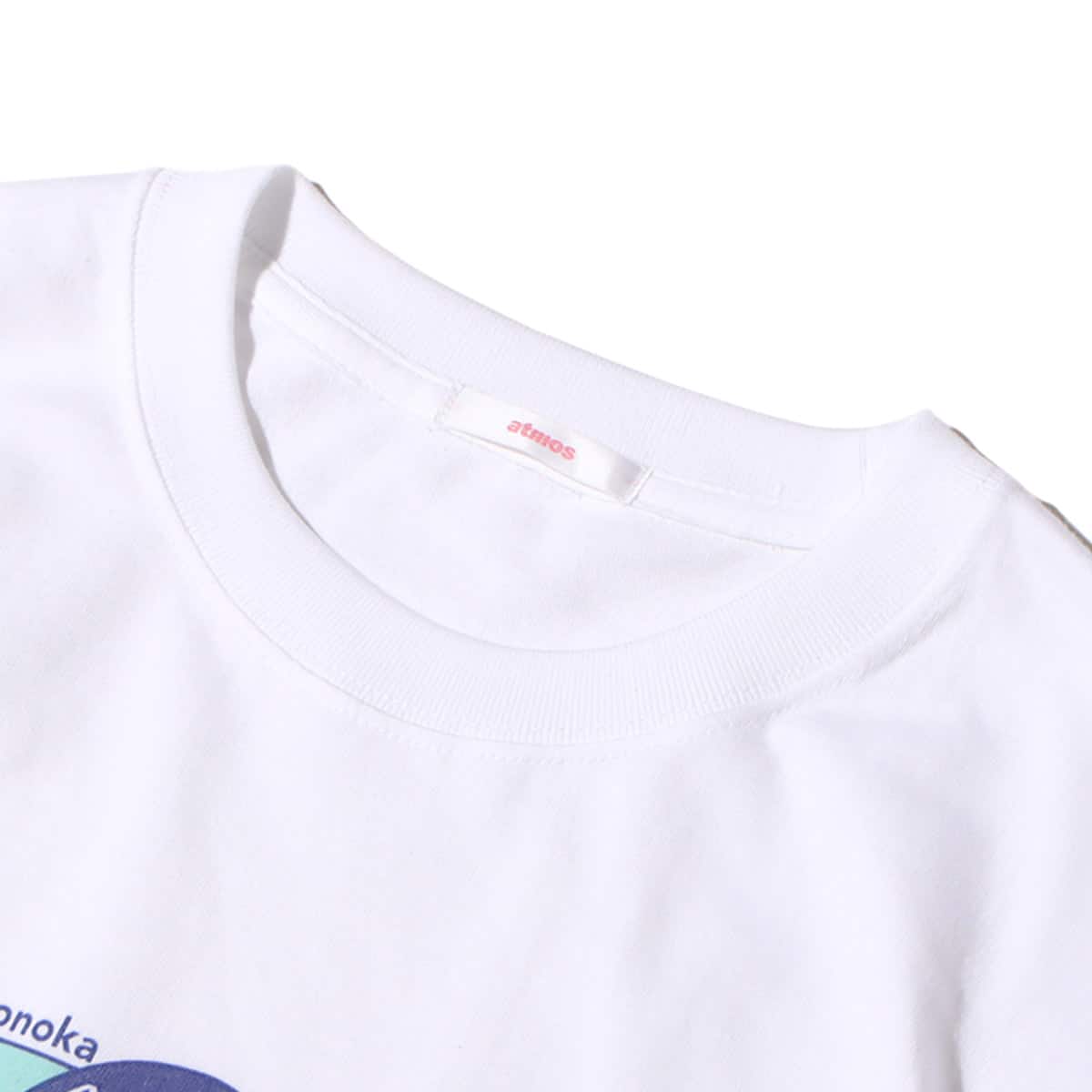 atmos pink ヨシフクホノカ × atmos pink コラボT WHITEの画像