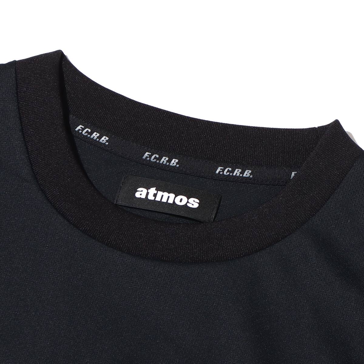 セール人気SOPH atmos×F.C.R.B. PRE MATCH TOP BLACK Tシャツ/カットソー(半袖/袖なし)