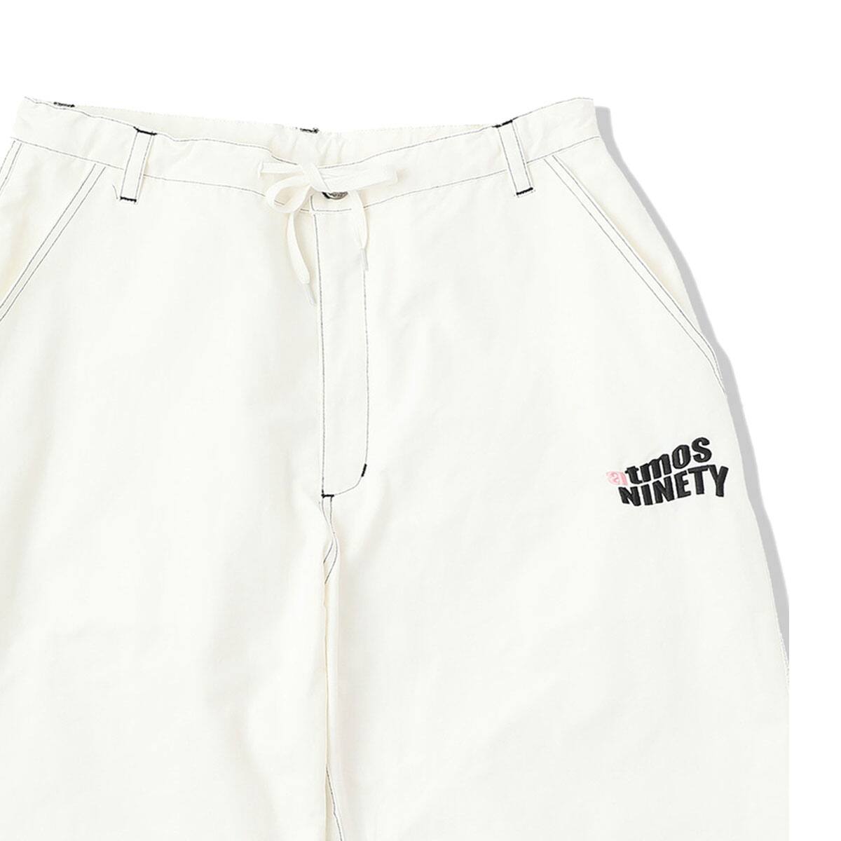 atmos pink × 9090 Balloon Pants WHITE