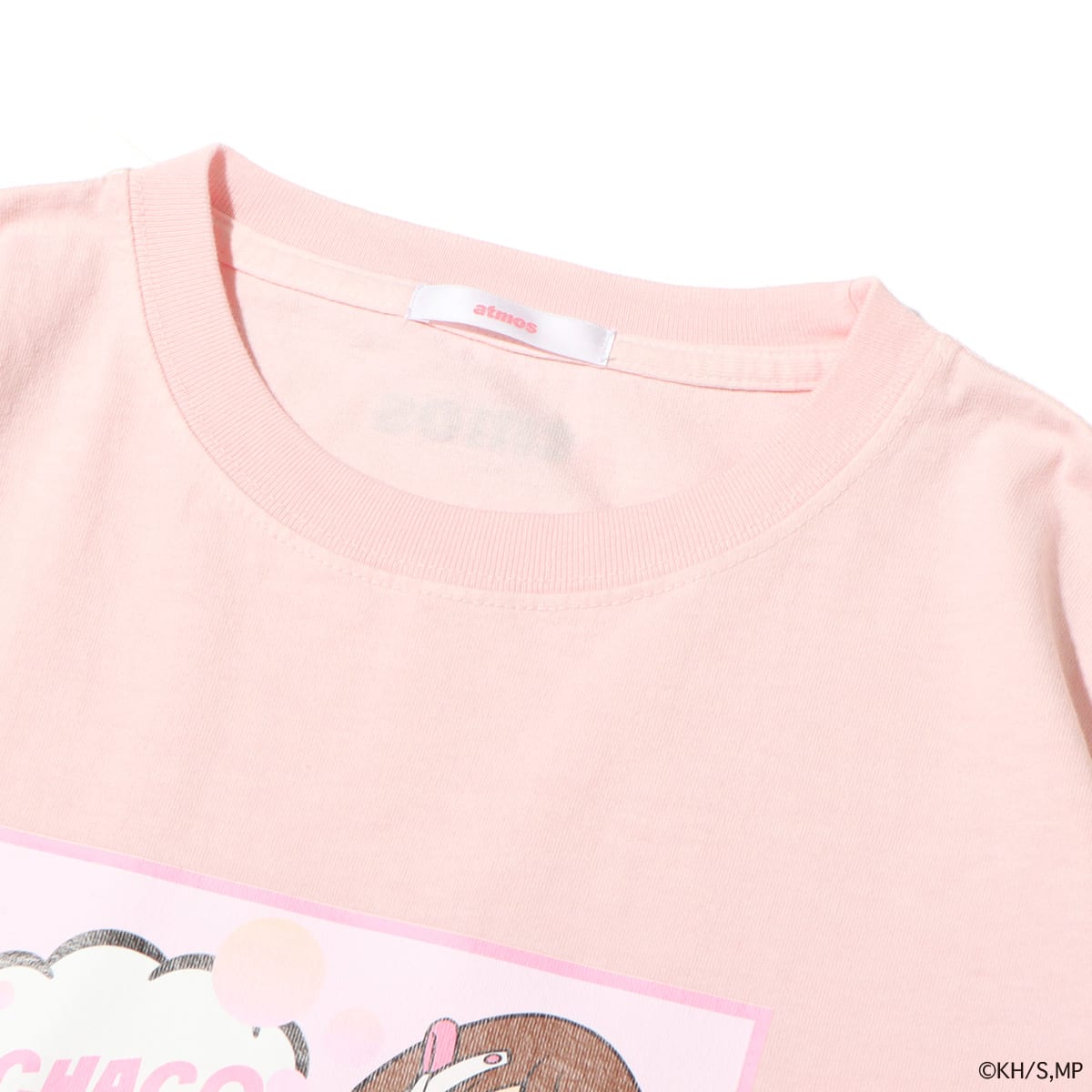 atmos pink × MY HERO ACADEMIA TEE 麗日 お茶子 PINKの画像