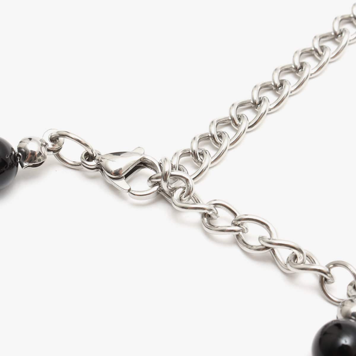 atmos pink Beads Necklace SILVER（アトモス ピンク ビーズ