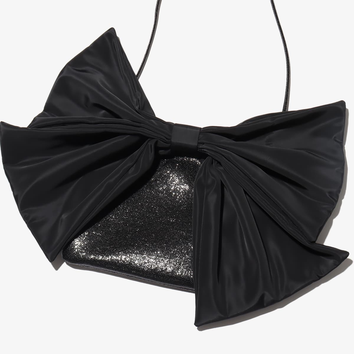 ANNA SUI NYC BIGリボン ショルダー BLACK の画像