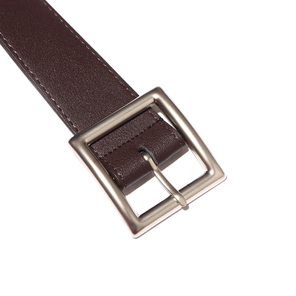atmos pink Square belt BROWNの画像
