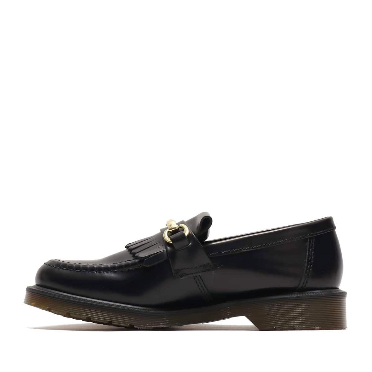 Dr. Martens ARCHIVE ADRIAN SNAFFLE BLACK POLISHED SMOOTH BLACKの画像