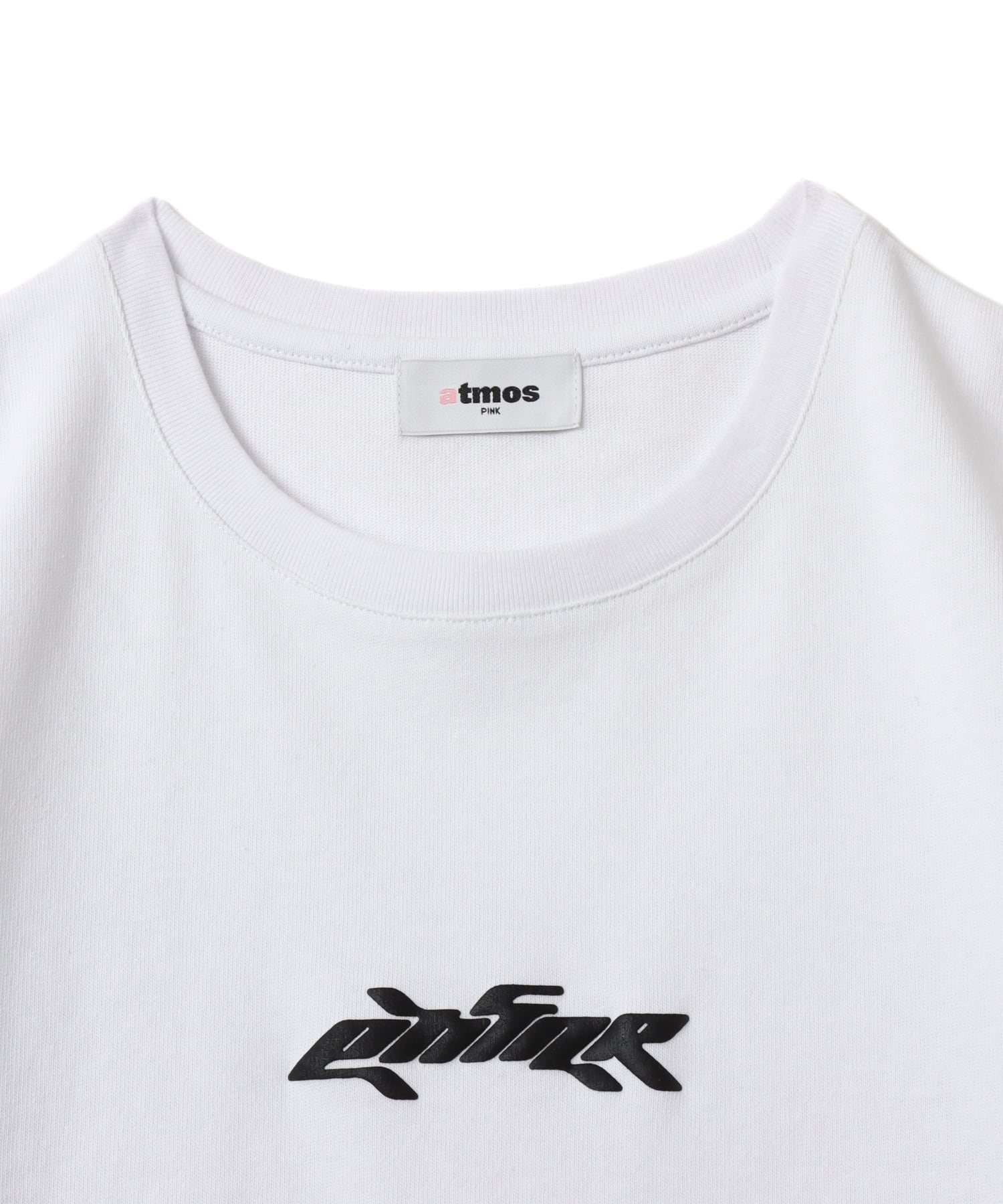 Akanen x atmos pink EHFAR Mini Tee WHITEの画像
