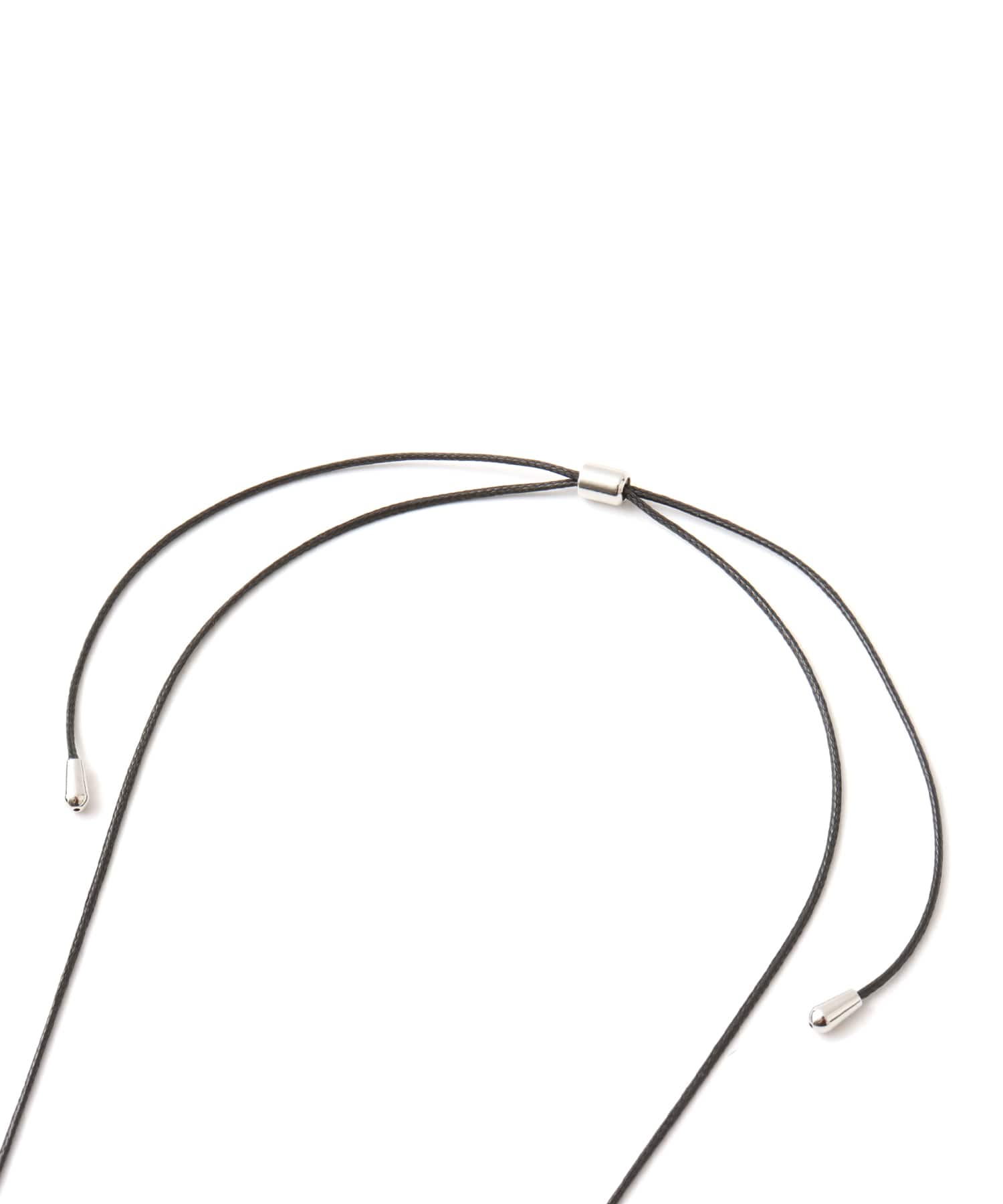 atmos pink Cord Choker Necklace SILVERの画像