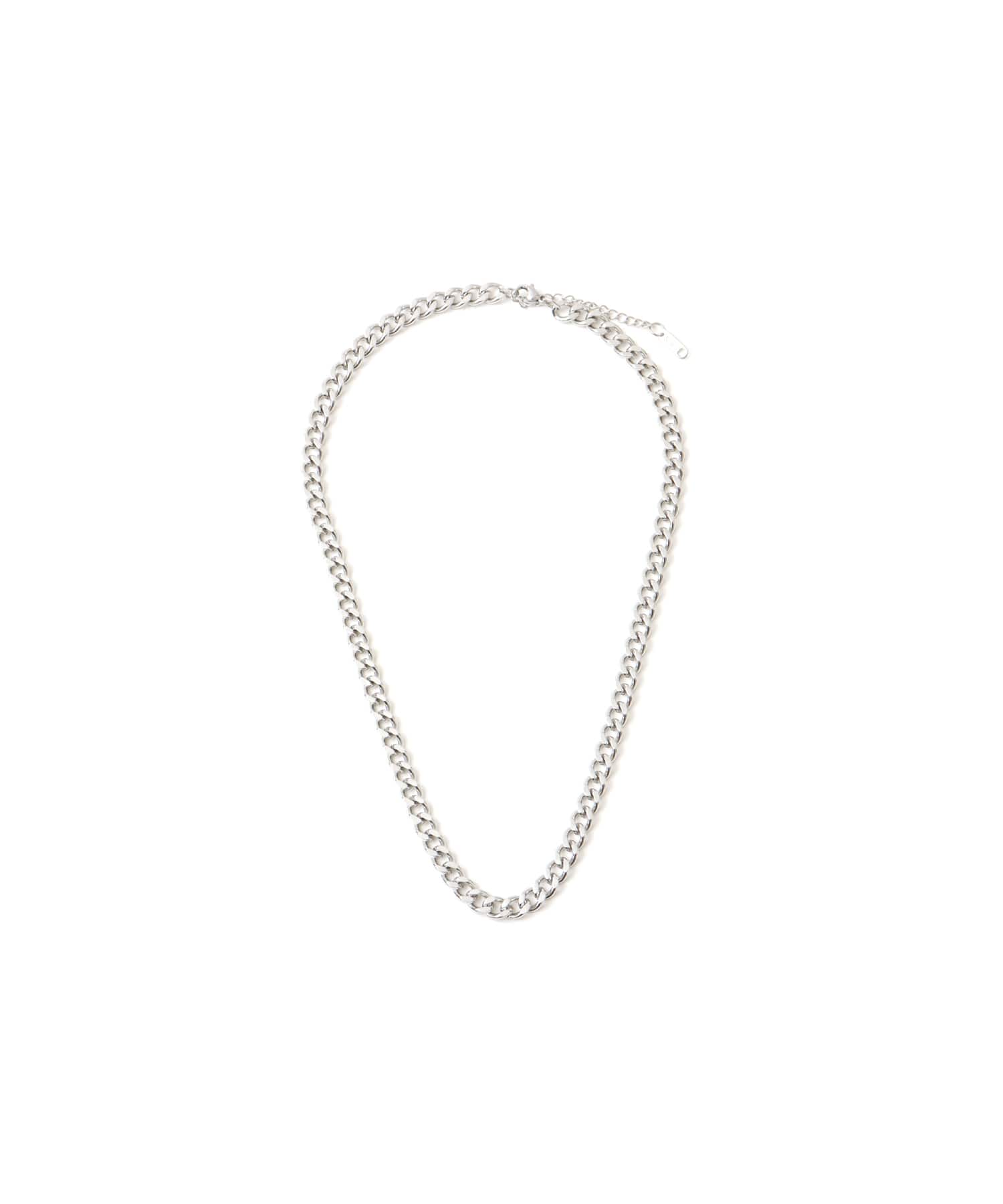 atmos pink Layer Cross Charm Necklace SILVERの画像