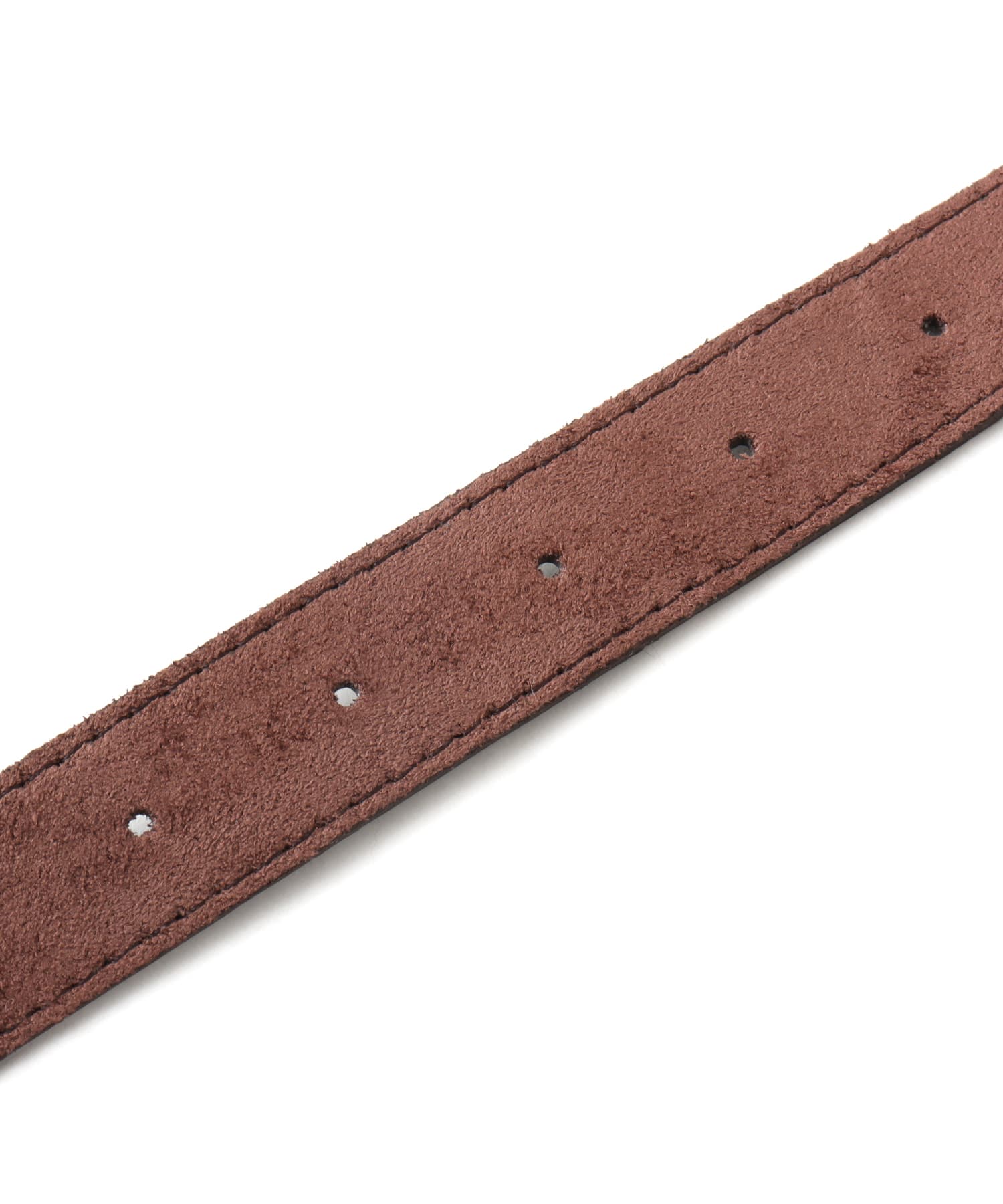 atmos pink Suede Belt BROWNの画像