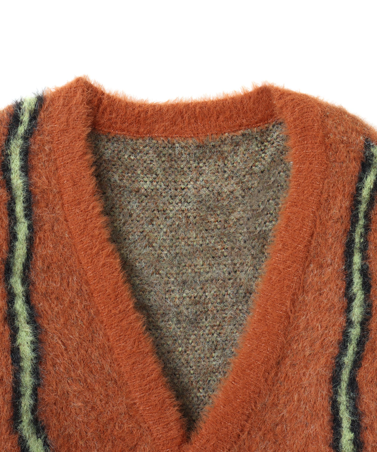 MARIA SAKURAI x atmos pink ブランコ Knit Cardigan BROWNの画像