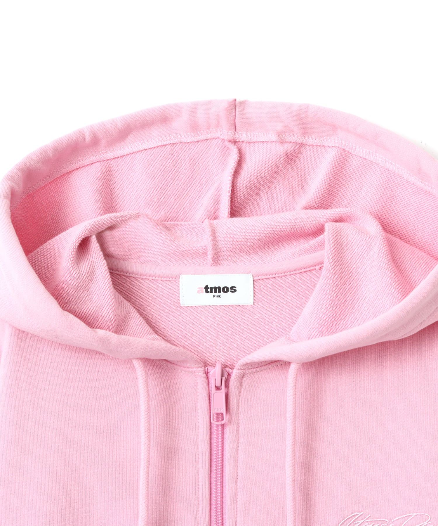 atmos pink Compact Zip Up Hoodie PINKの画像