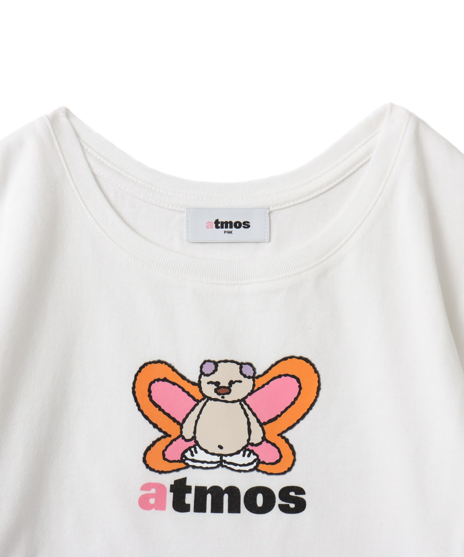 MARIA SAKURAI x atmos pink ピンク・バターT-shirt WHITEの画像