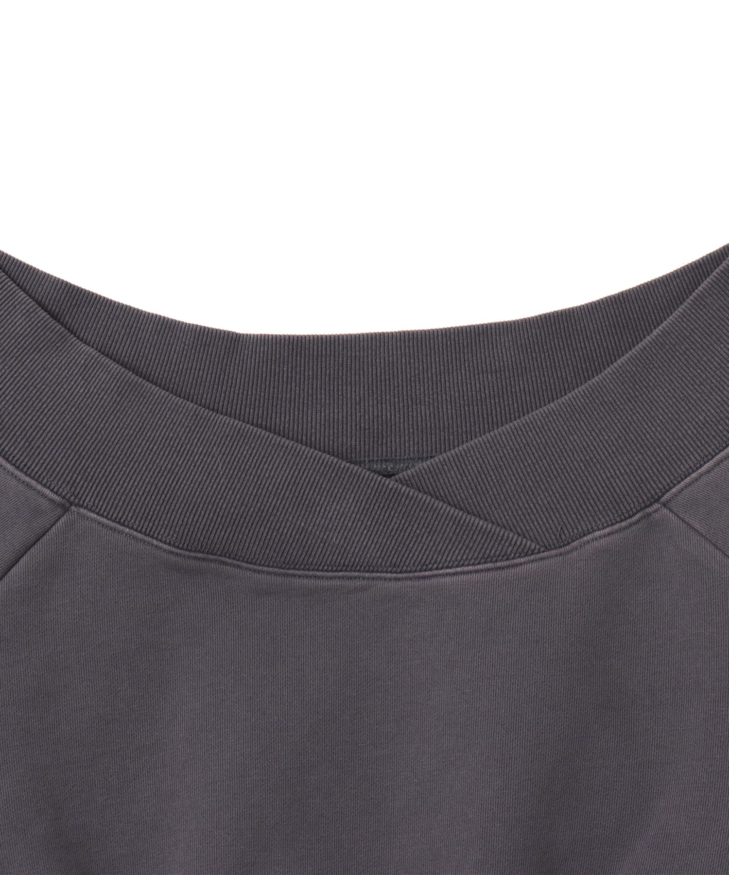 atmos pink Off-shoulder Sweat Top CHARCOALの画像