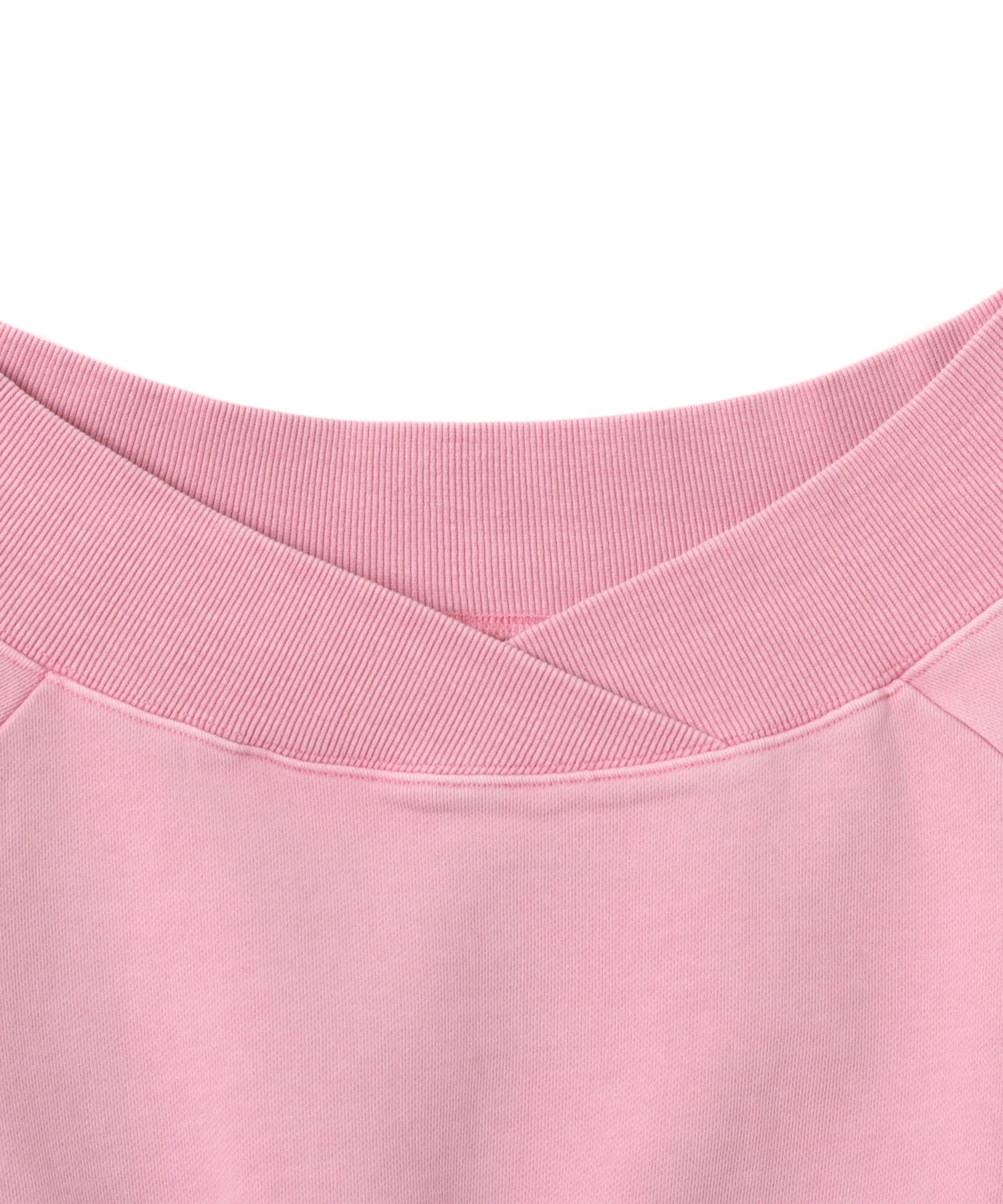 atmos pink Off-shoulder Sweat Top PINKの画像