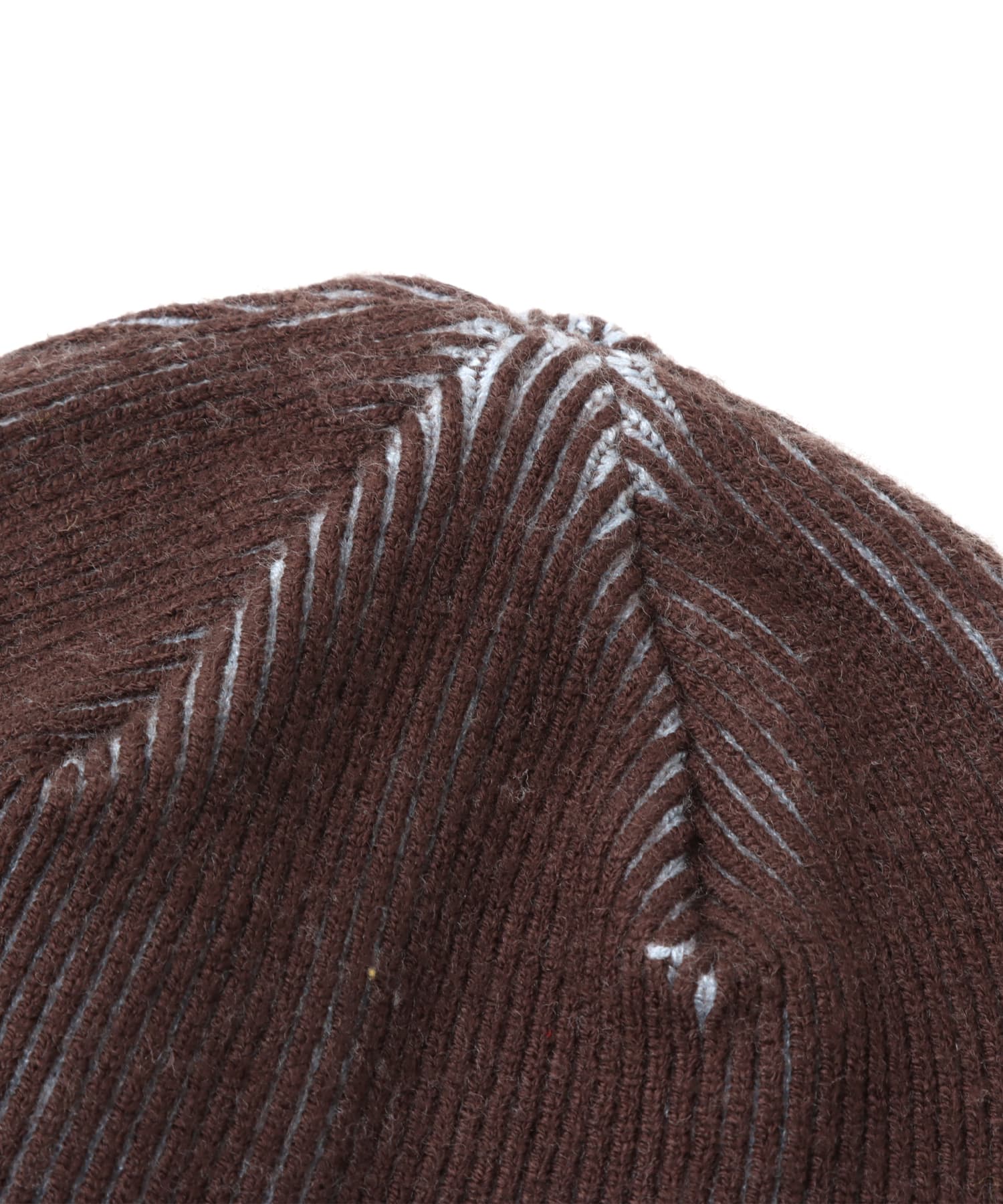 atmos pink x HONDA Logo Knit Beanie BROWNの画像