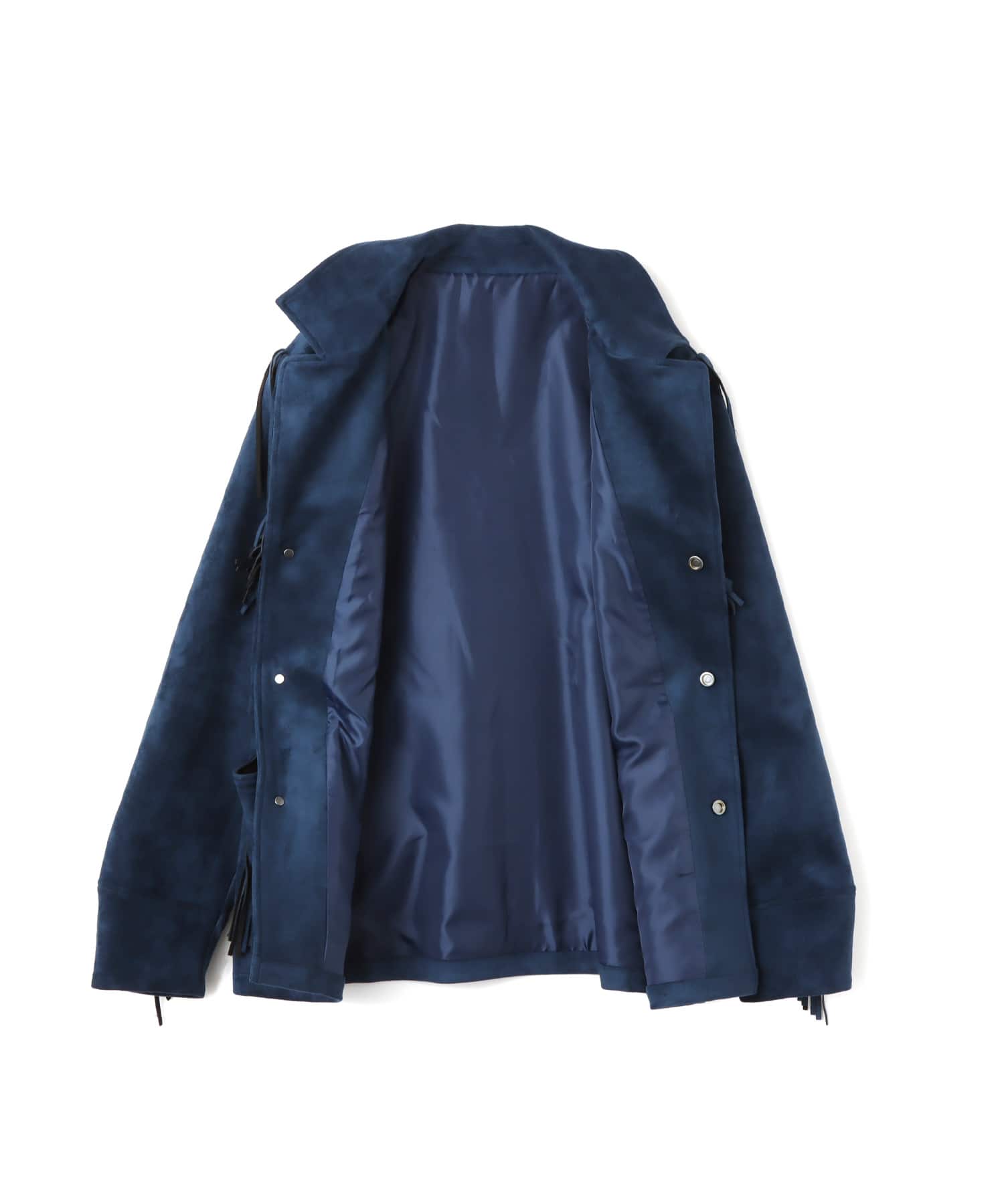 atmos pink x HONDA Faux Suede Jacket NAVYの画像