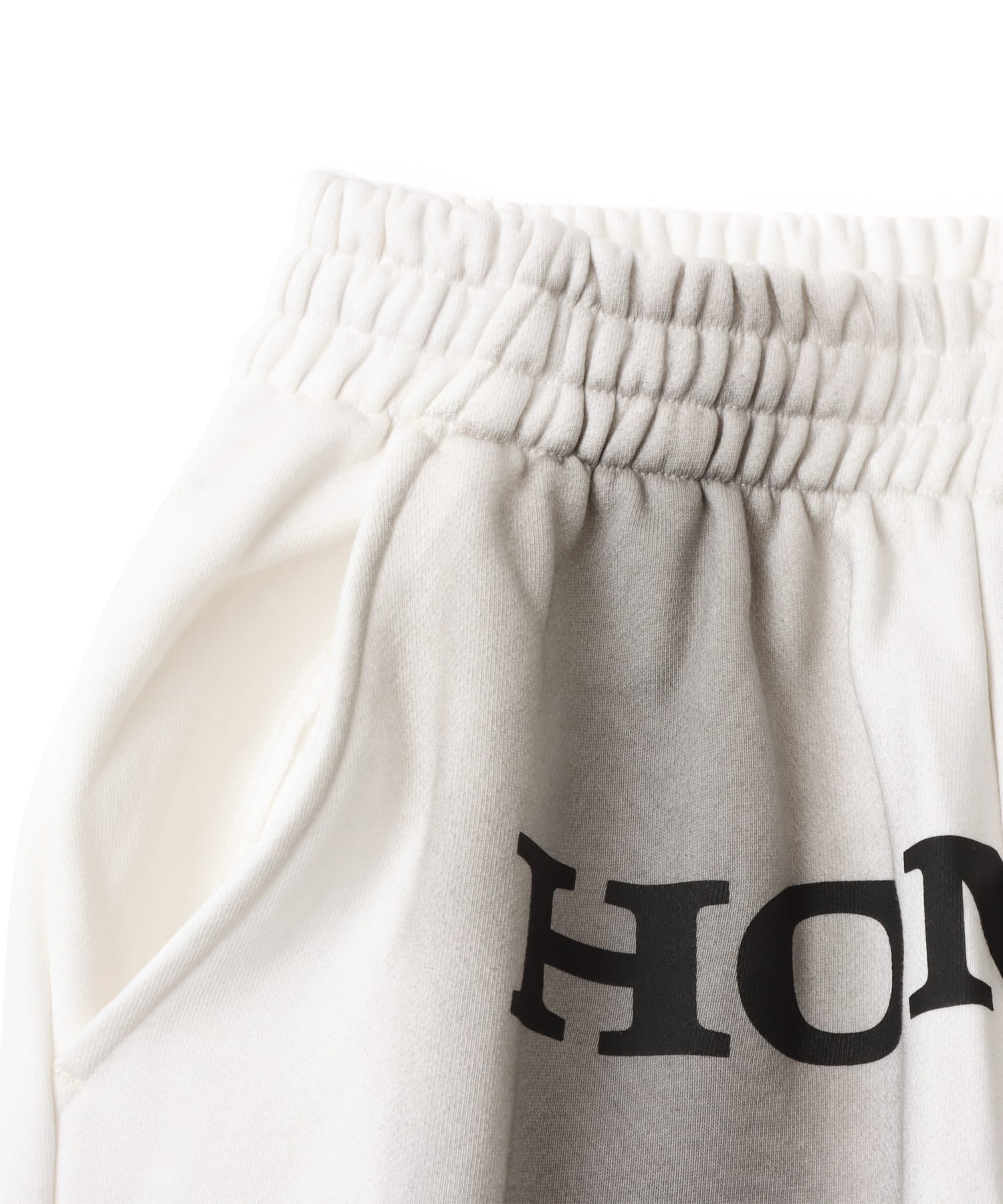 atmos pink x HONDA Spray Sweat Pants WHITEの画像
