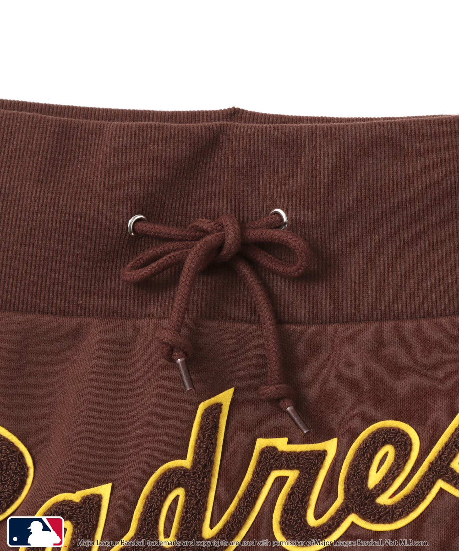 atmos pink MLB Logo Sweat Skirt BROWNの画像