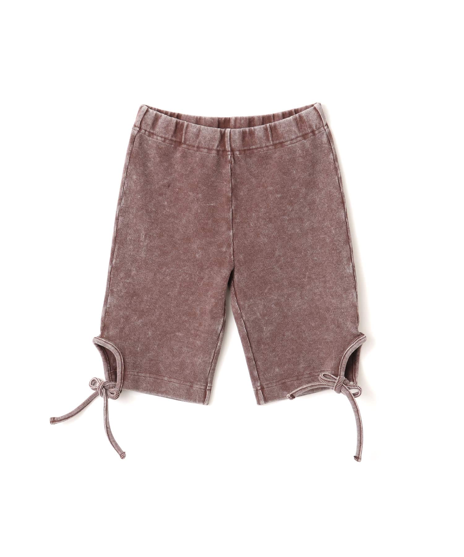 atmos pink Rib Spats BROWNの画像