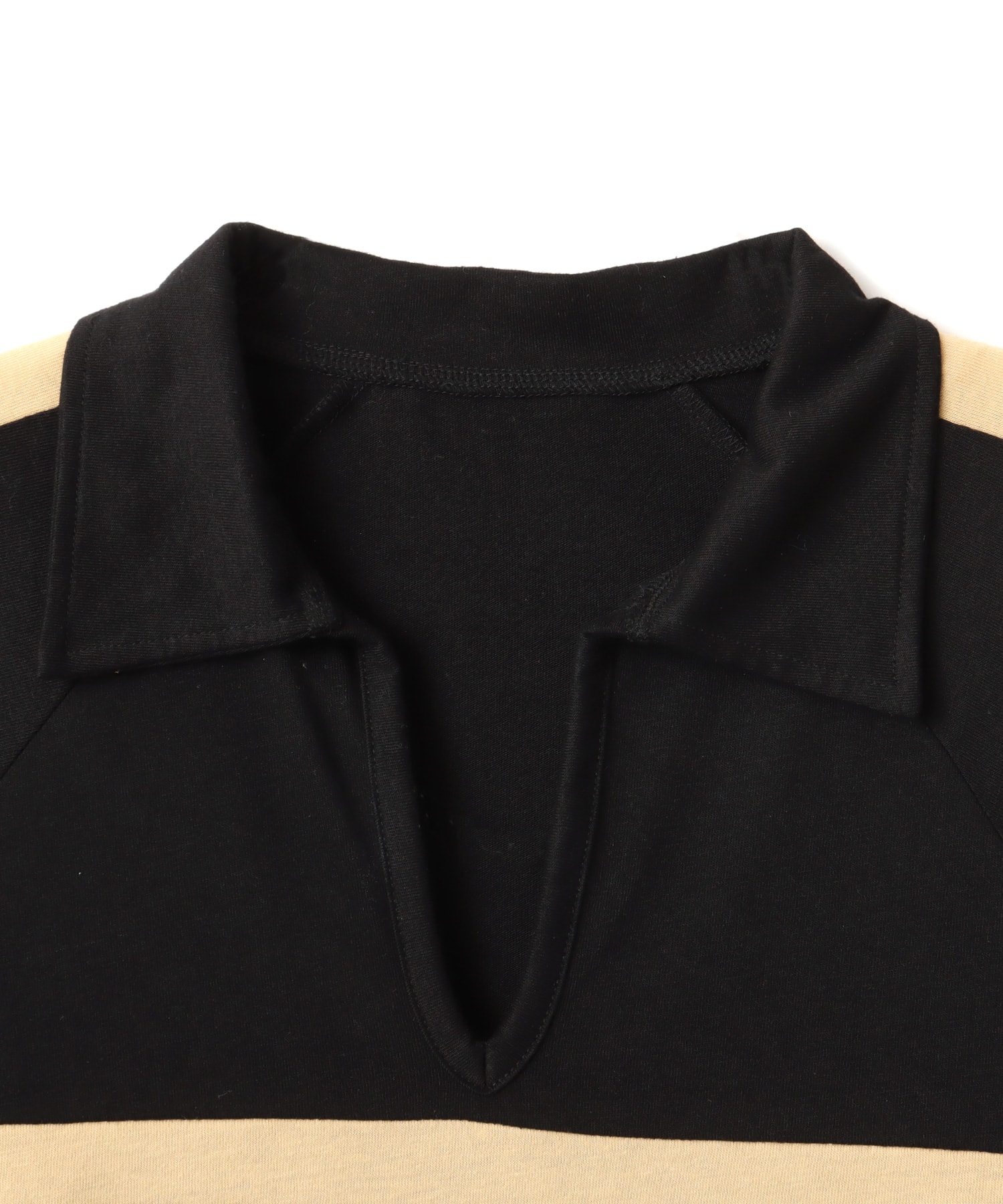 atmos pink Rugger Polo Shirt BLACKの画像